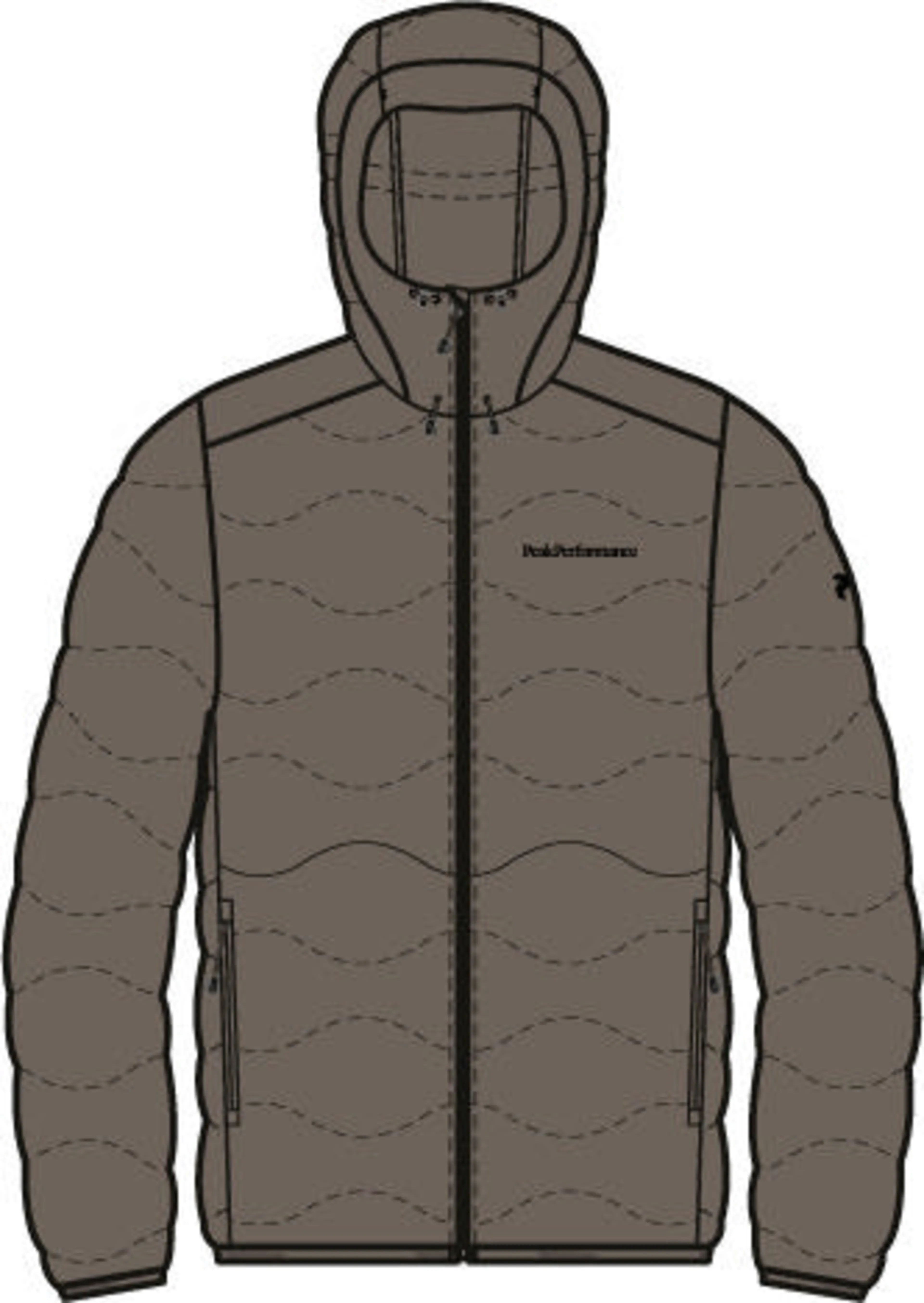 W Helium Down Hood Jacket