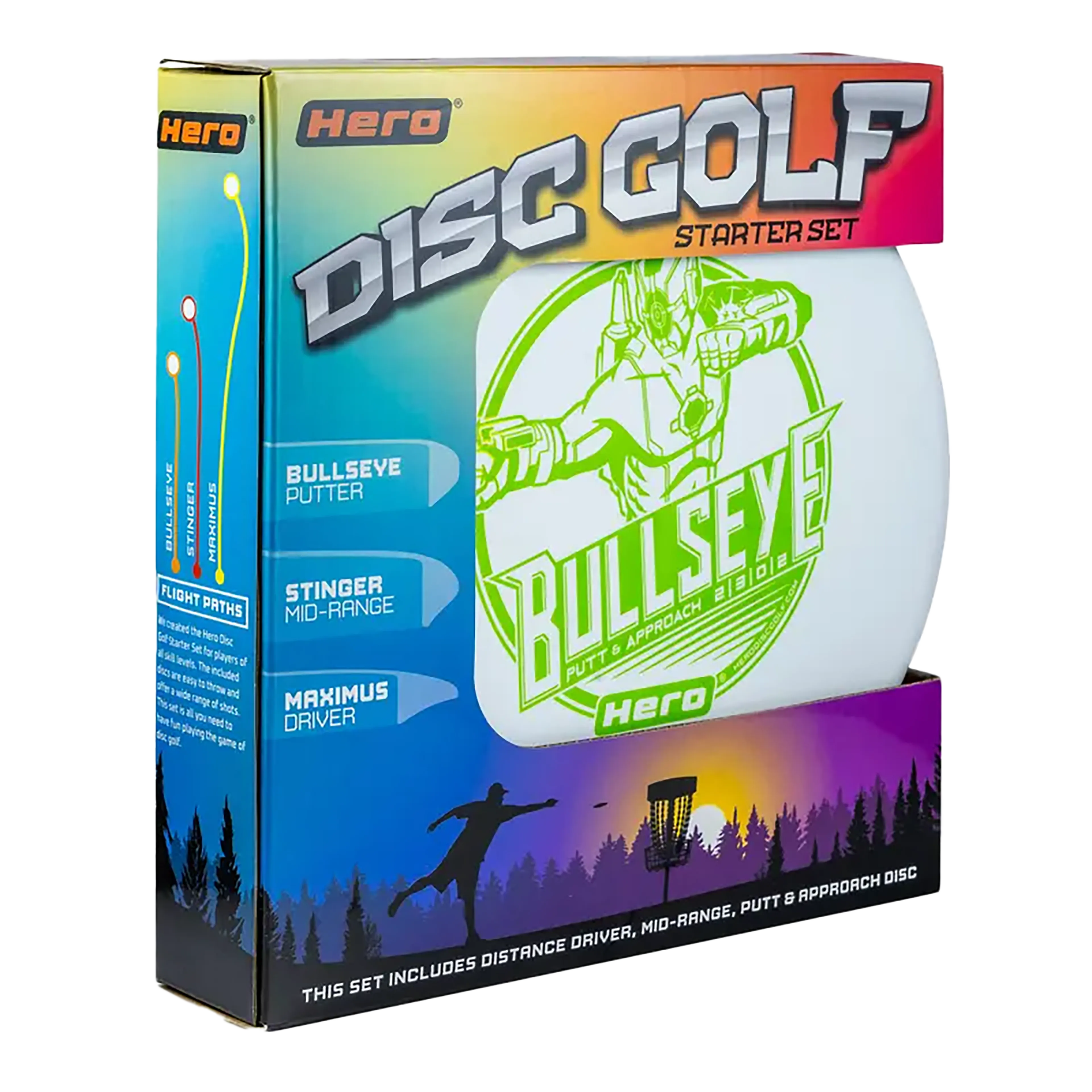 Hero 3 Disc Golf Starter Set