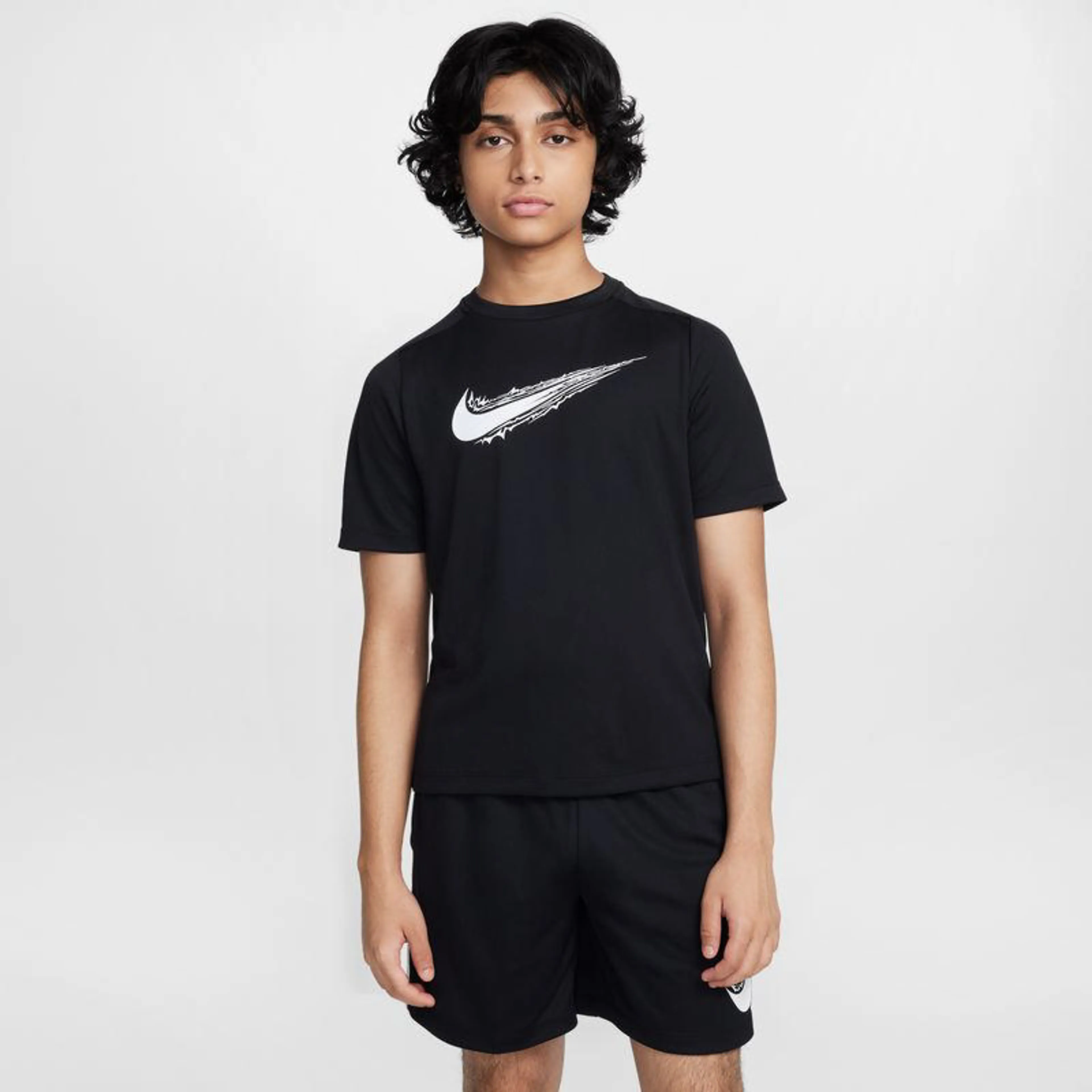 Multi Big Kids' Dri-FIT Short-Sleeve Top