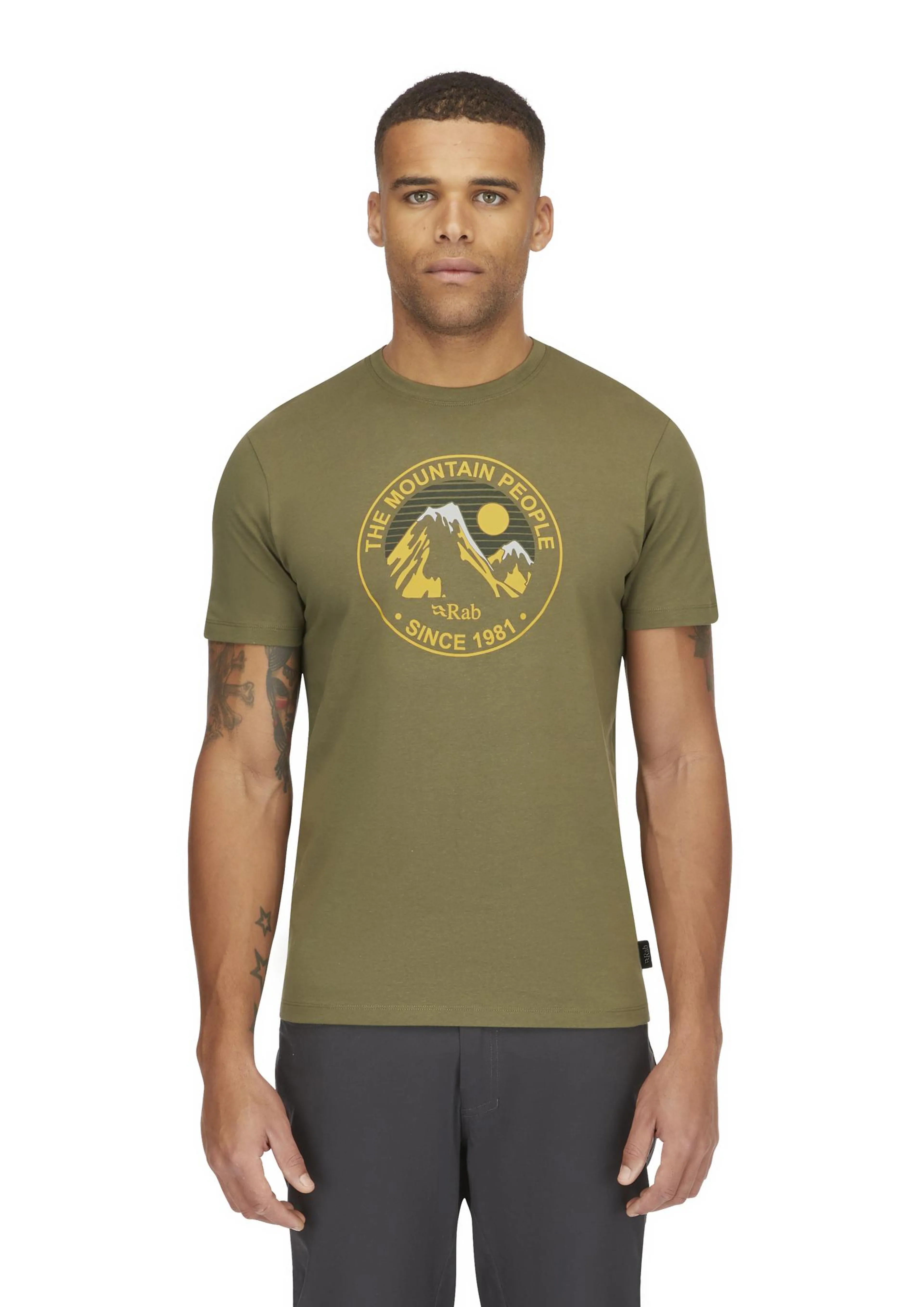 Stance Alpine Peak t-skjorte herre Stance Alpine Peak t-skjorte herre