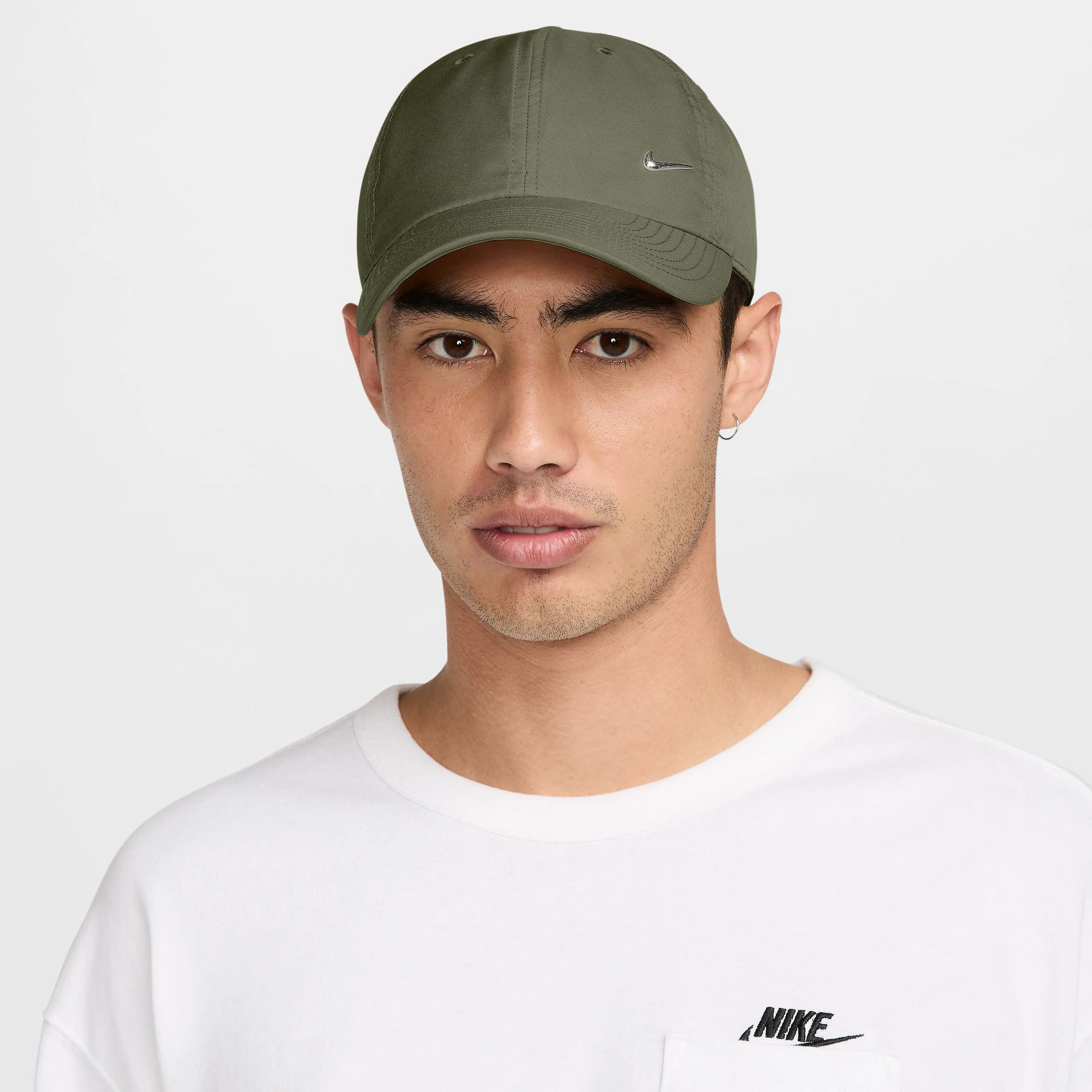 MEDIUM OLIVE/METALLIC SILVER