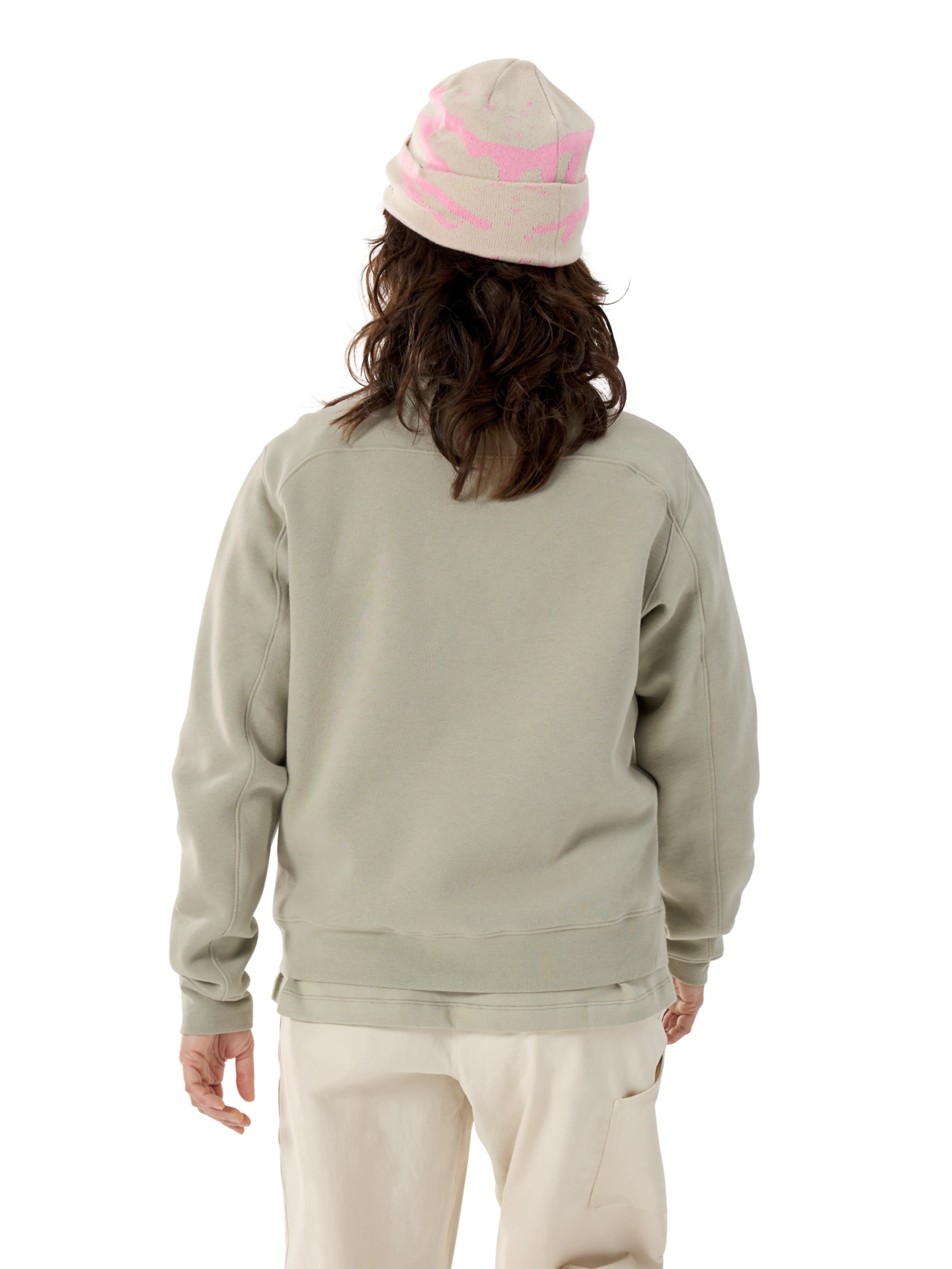 Emblem Fleece Crew W