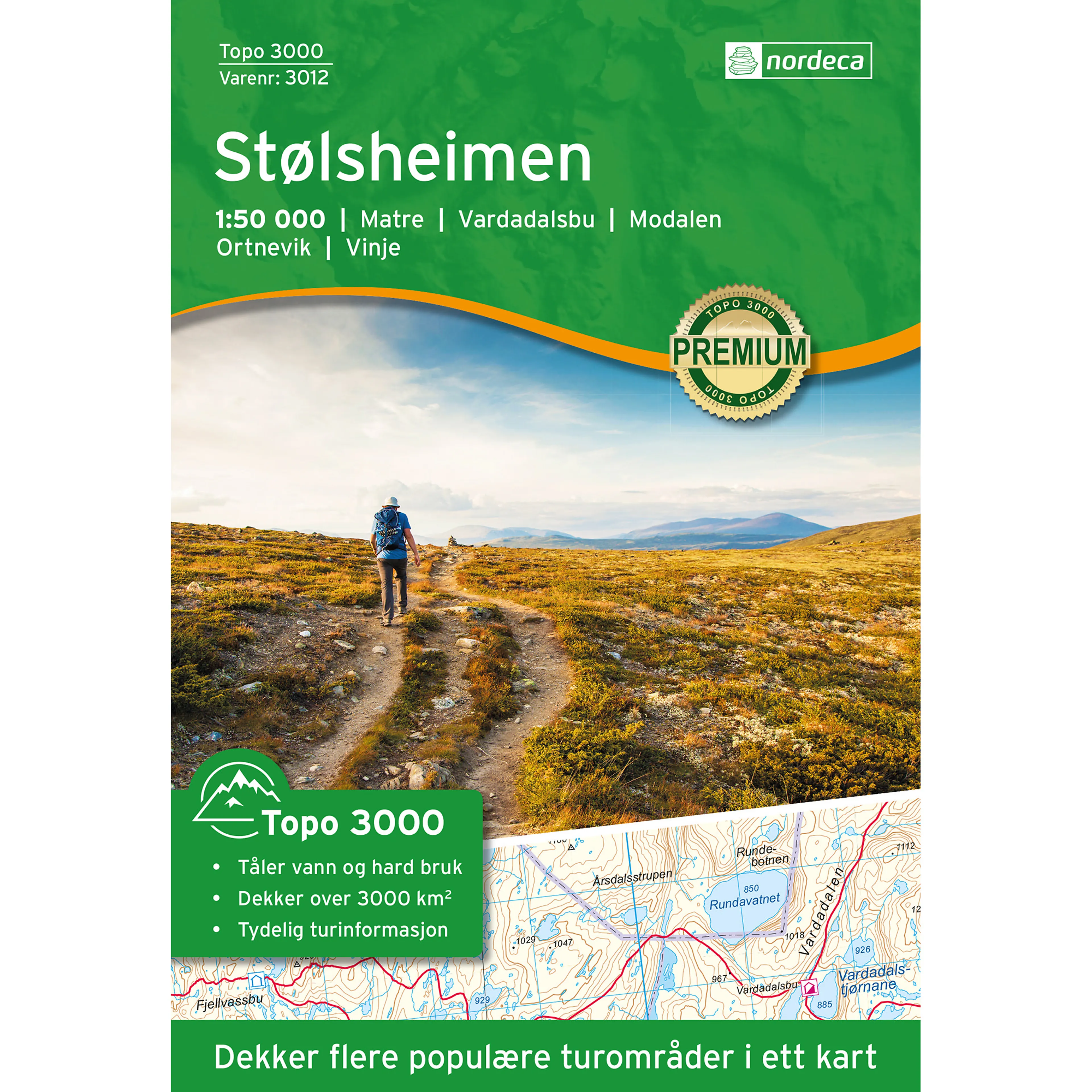 STØLSHEIMEN 1:50 000