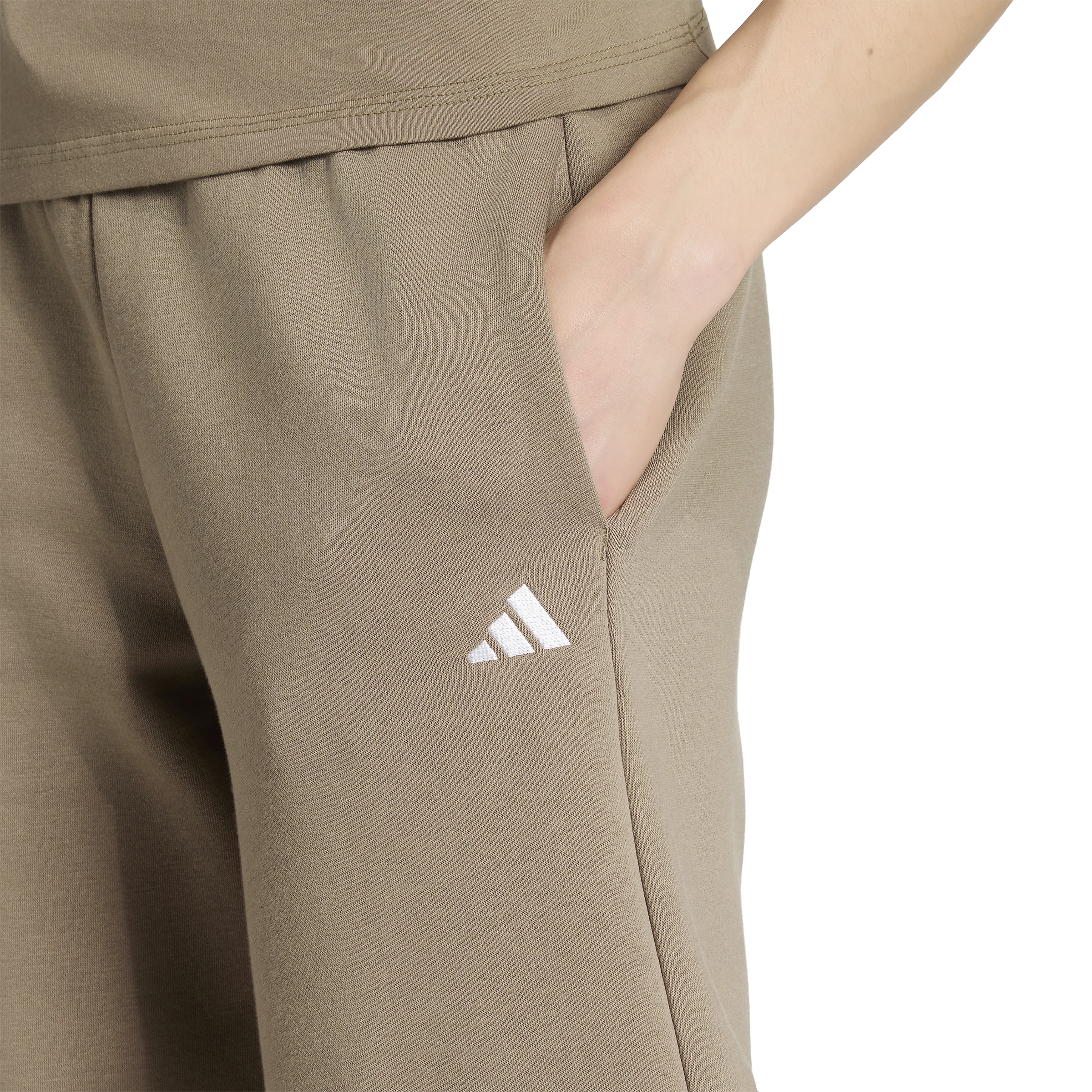 Essentials Small Logo Feel Cozy Open-Hem Joggebukse Dame
