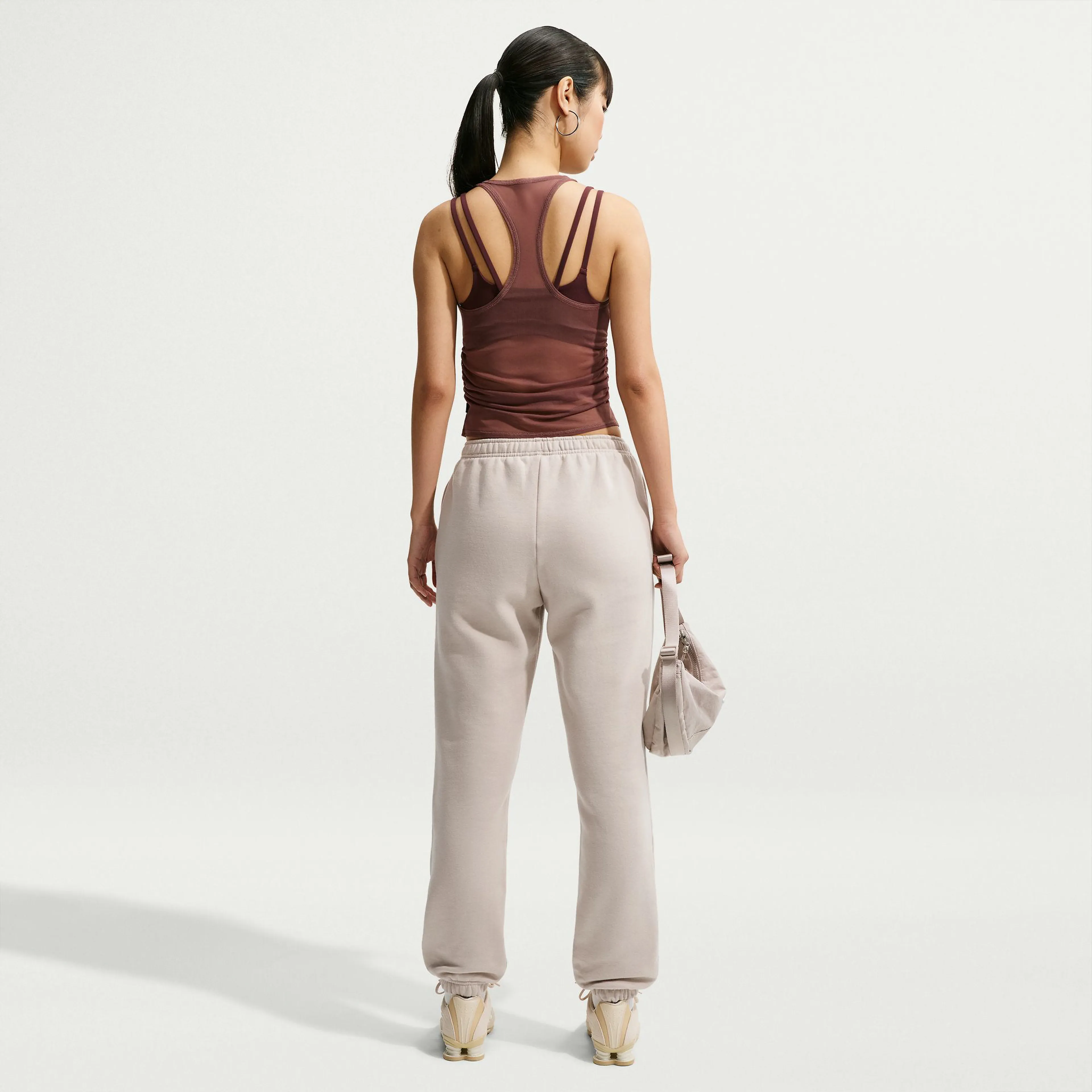 Studio Fleece Medium Weight Women's Mid-Rise Cuffed Pants