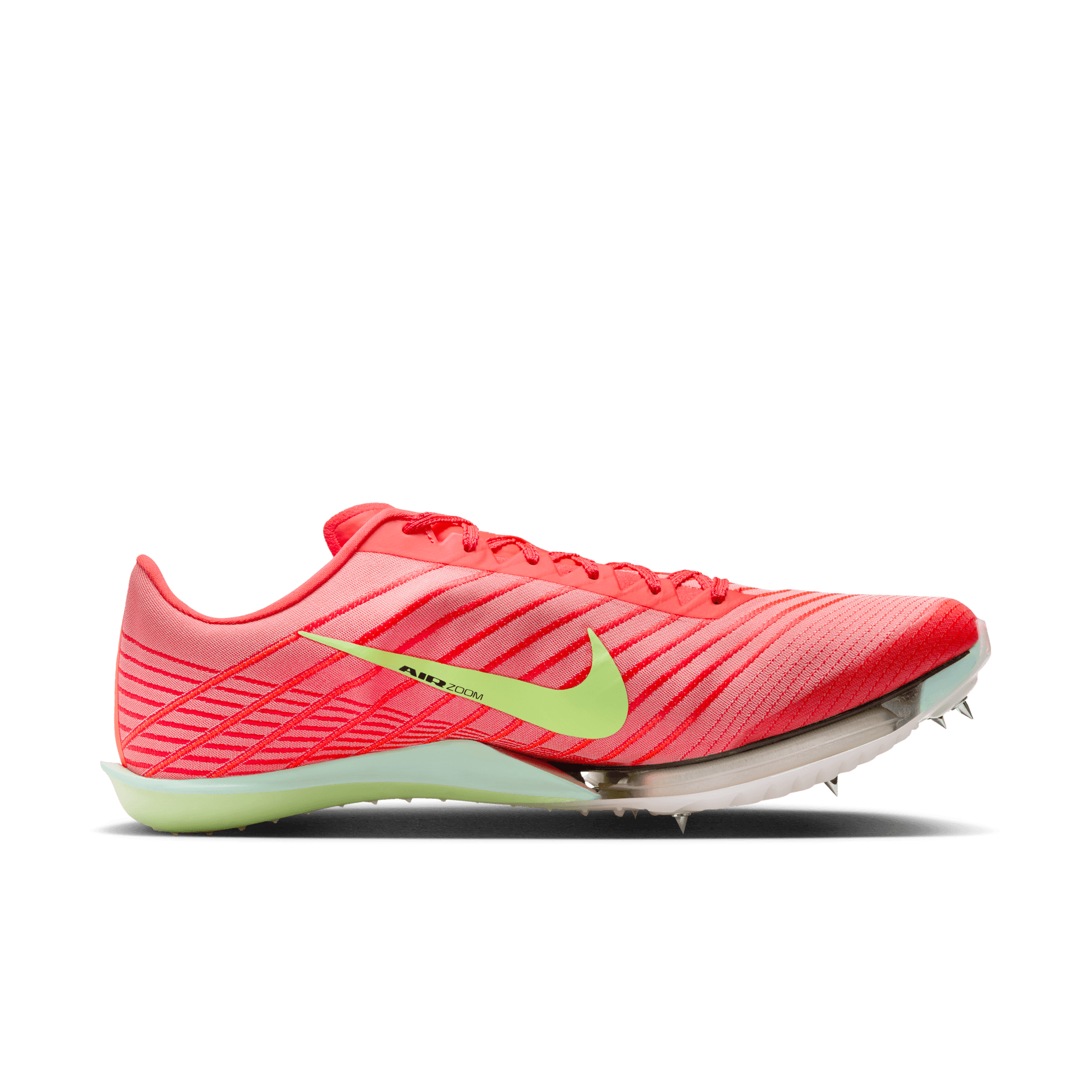 NIKE AIR ZOOM MAXFLY 2 BRIGHT CRIMSON/WASHED CORAL-LIME BLAST