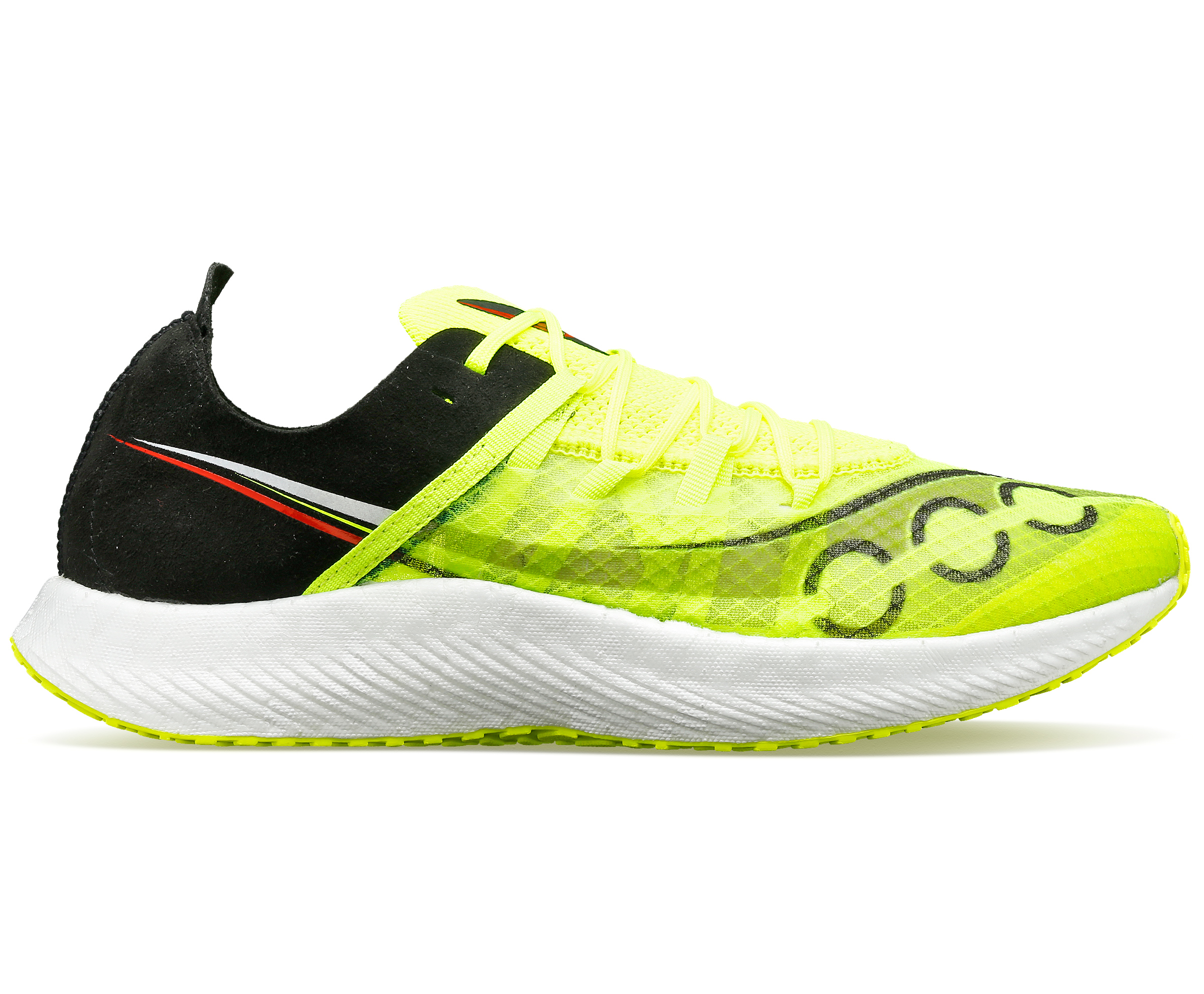 SAUCONY Sinister CITRON/BLACK Unisex | Løplabbet.no