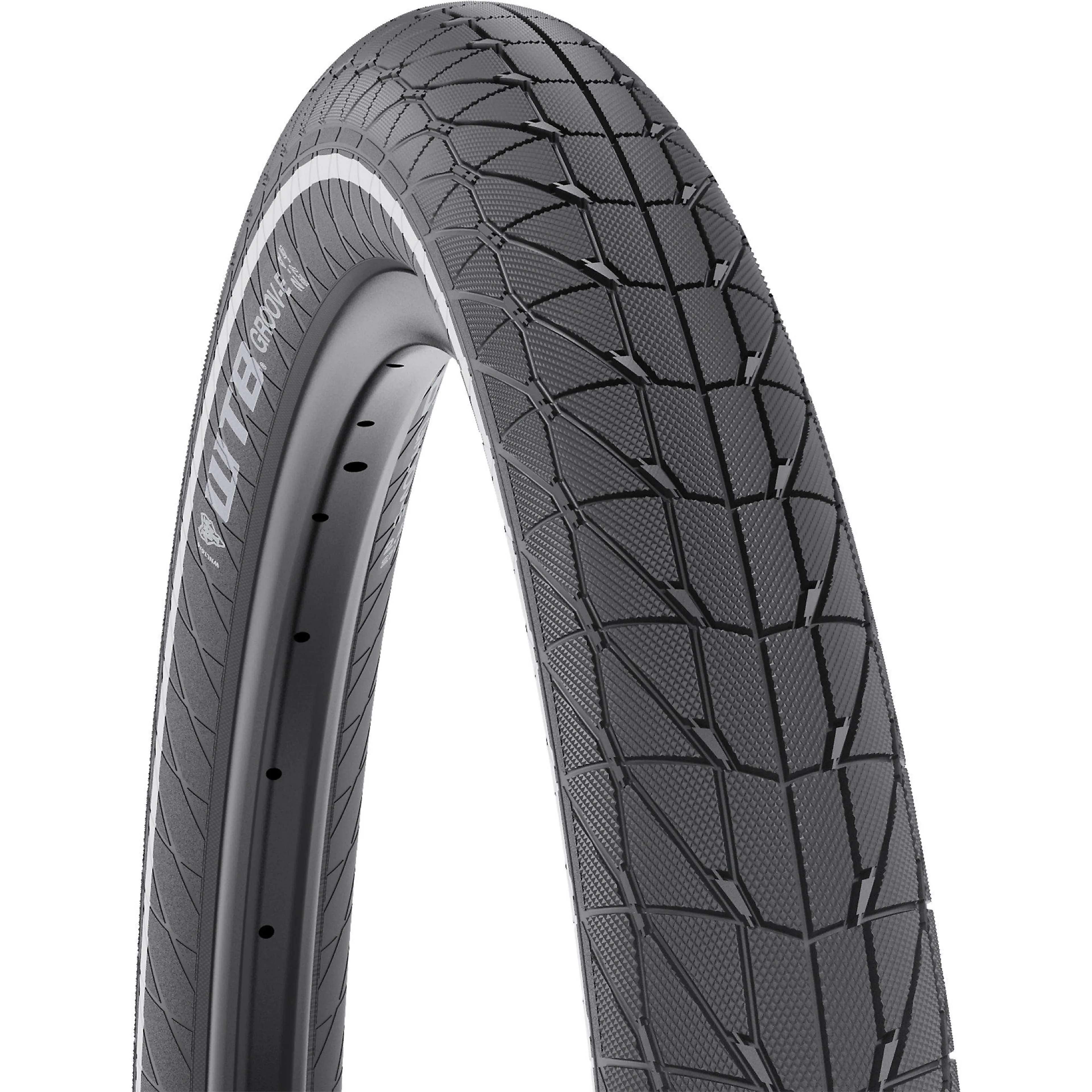 Dekk 27,5" X 2,4 Groov-E  Comp 60tpi DNA tire w/ reflective strip
