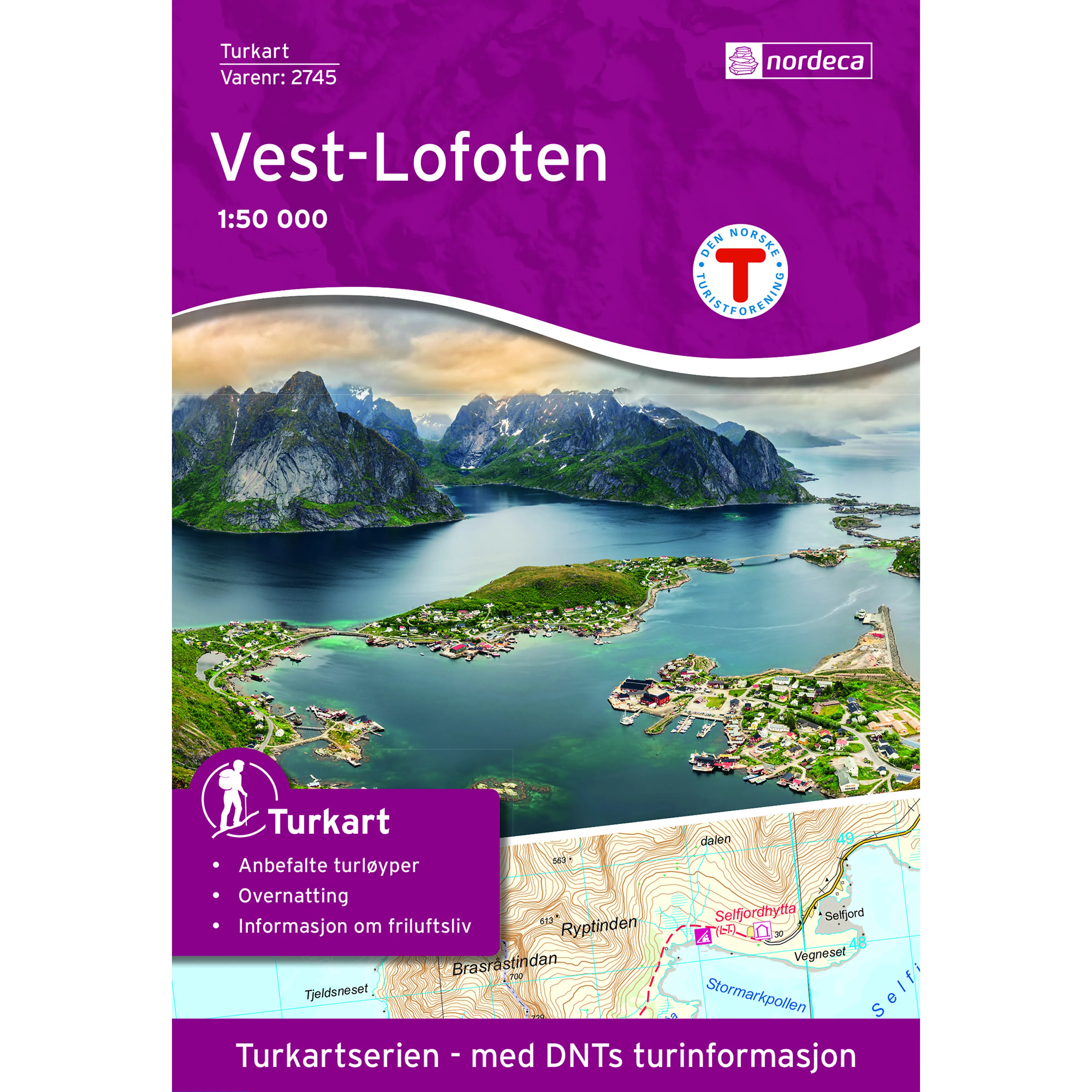 VEST-LOFOTEN 1:50 000