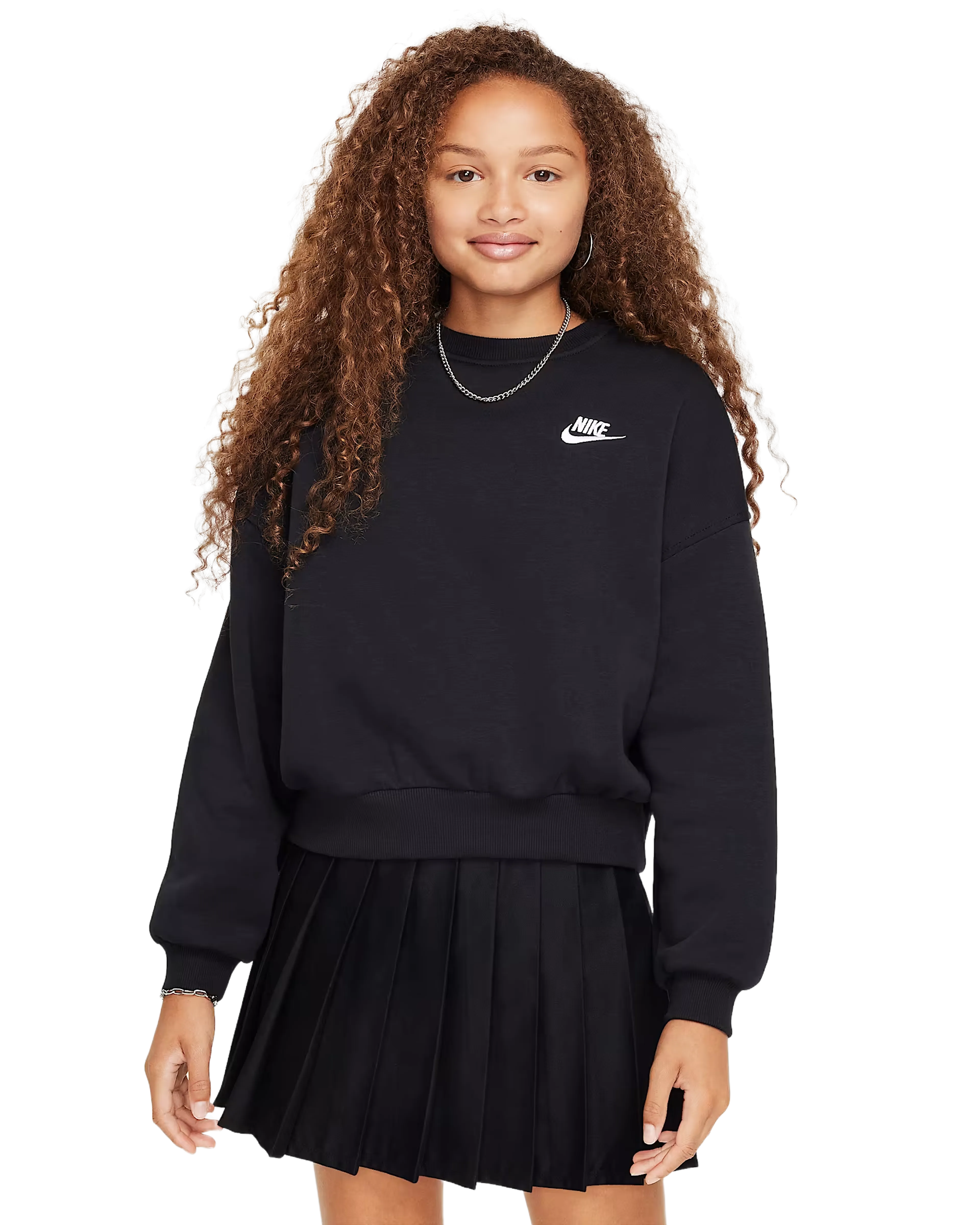Sportswear Club Fleece Sweatshirt Girls Sportswear Club Fleece Sweatshirt Girls