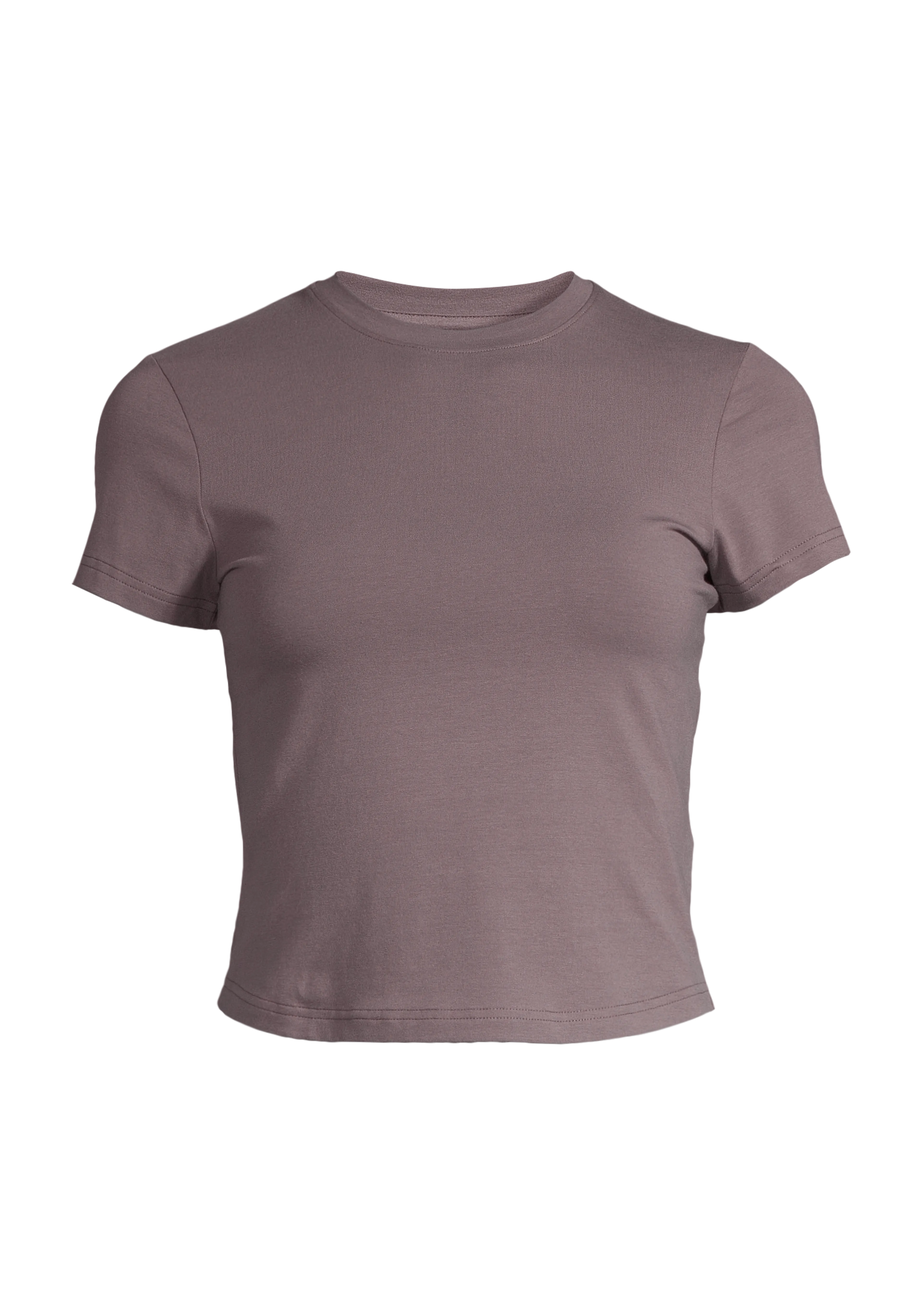 Cotton Blend Slim Tee