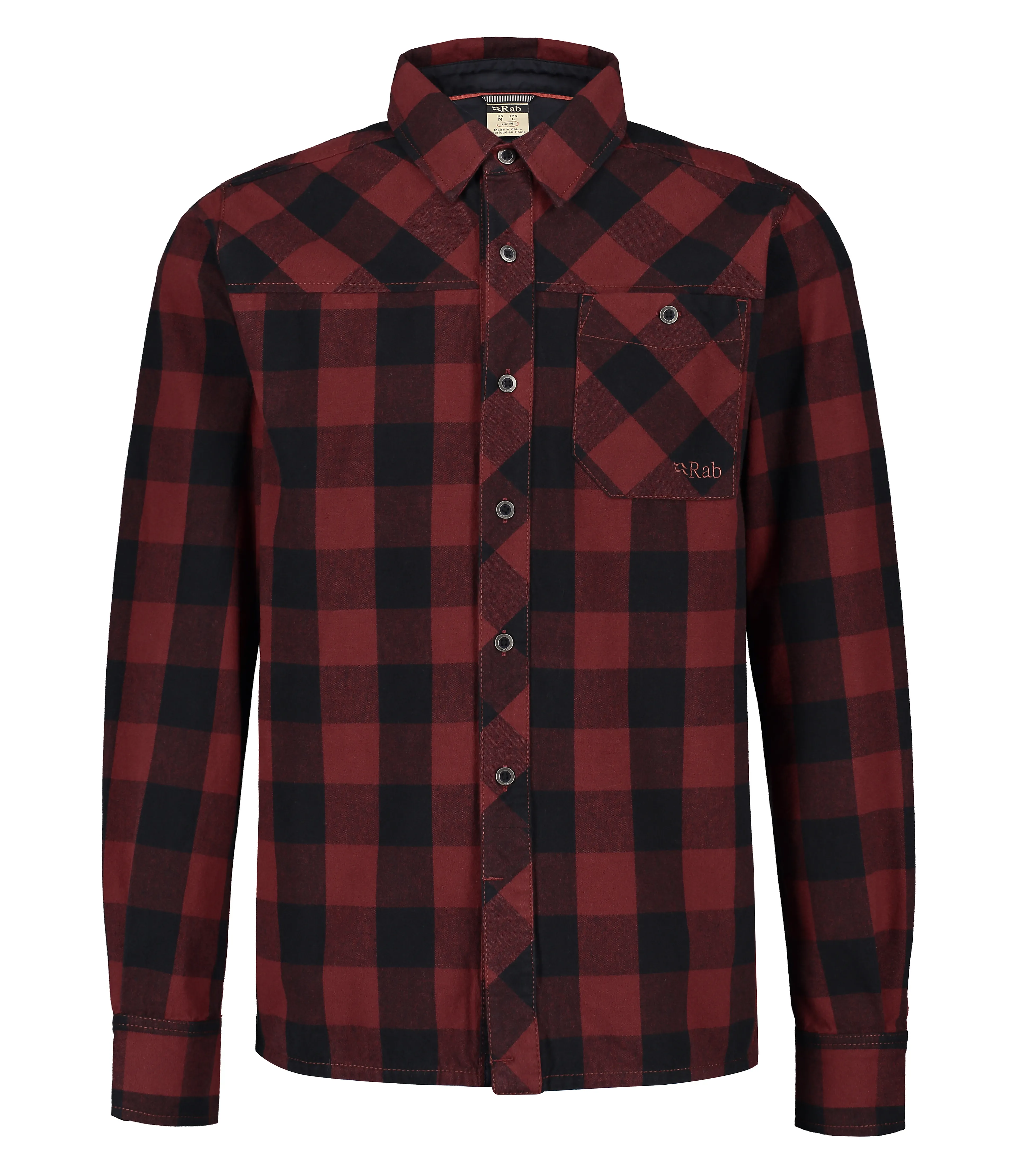 Boundary Shirt flanellskjorte herre