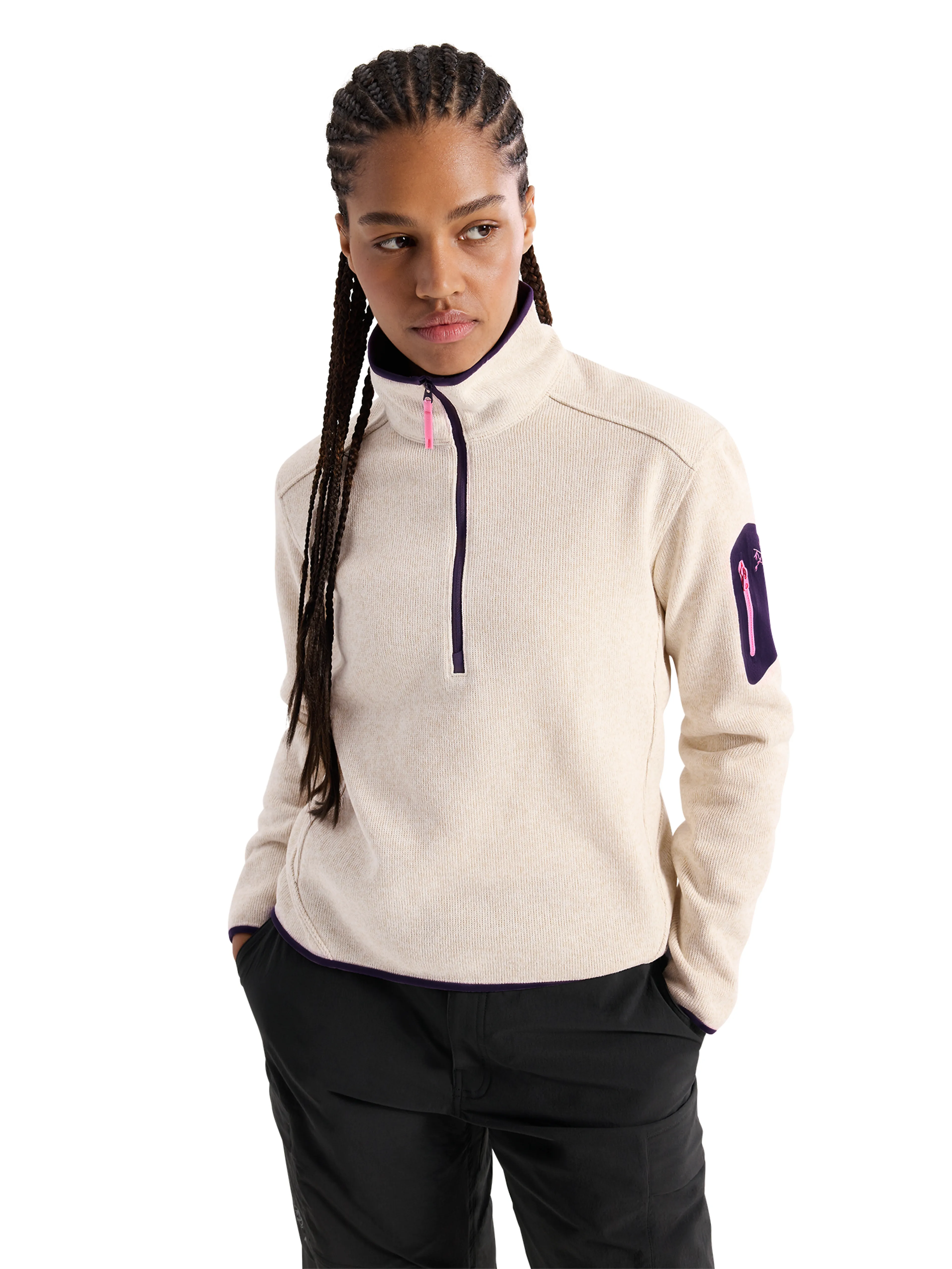 Covert Zip Neck W