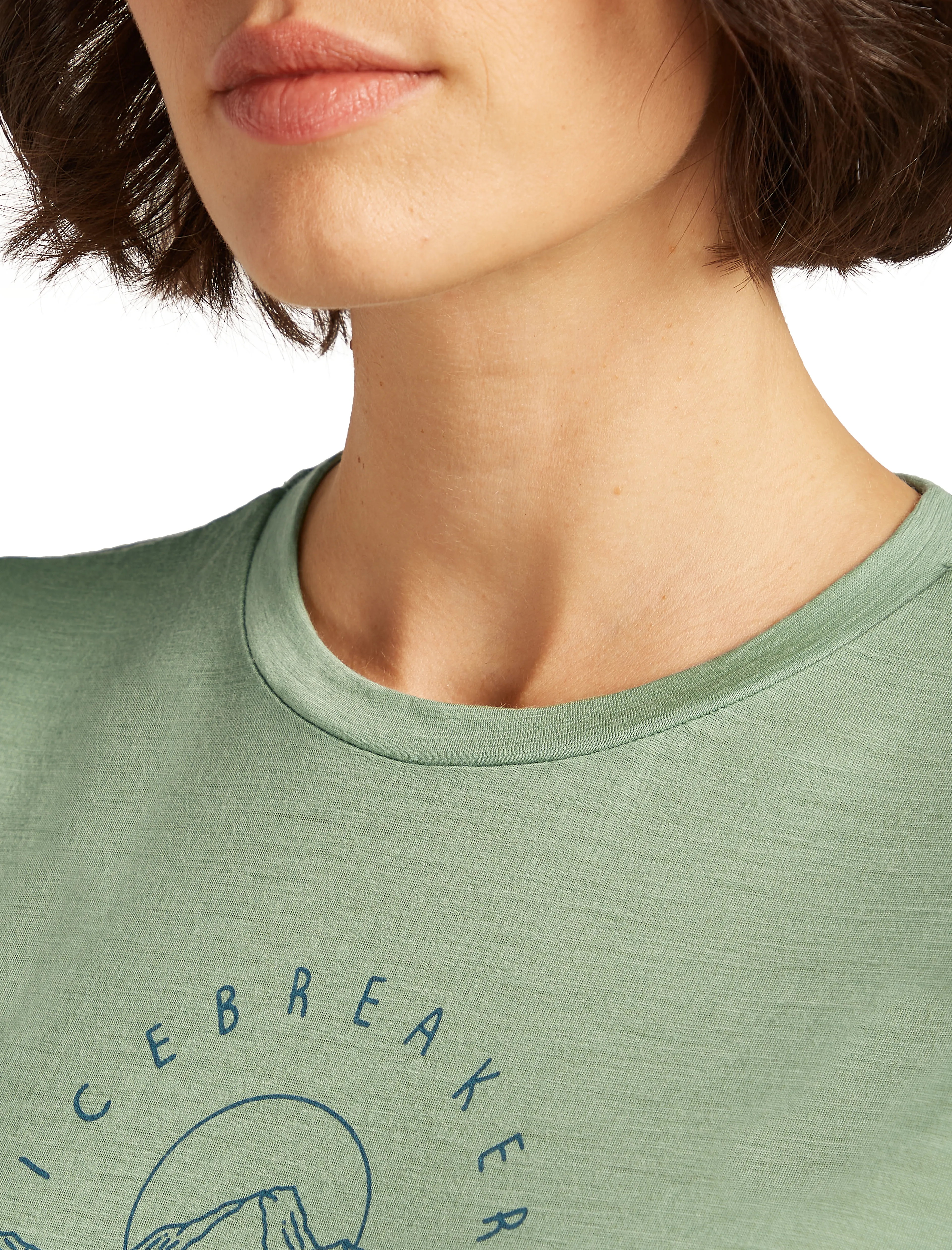 Women Merino 150 Tech Lite SS Tee Sunrise Summit