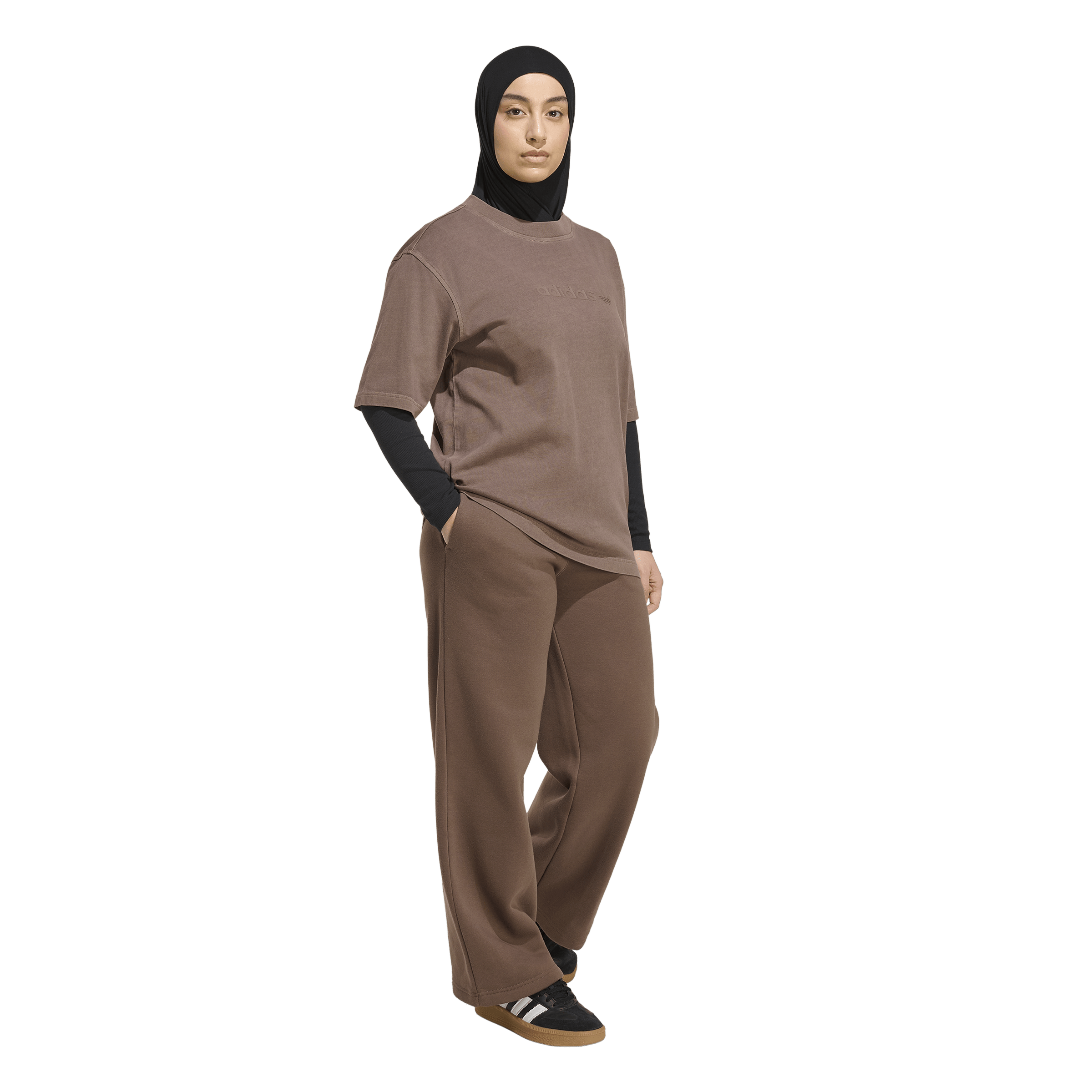 Essentials Wide Leg Pant Fleece Dame