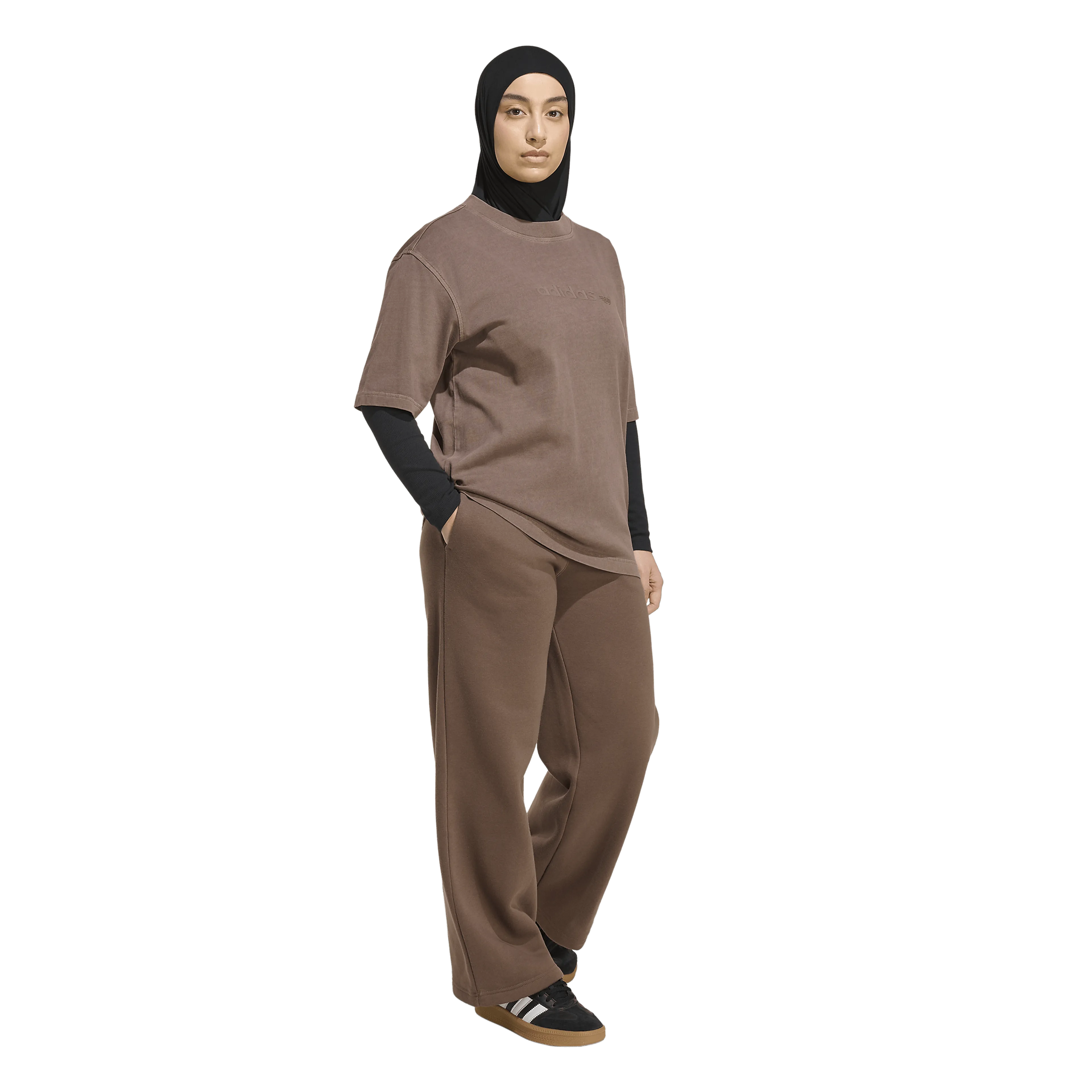 Essentials Wide Leg Pant Fleece Dame