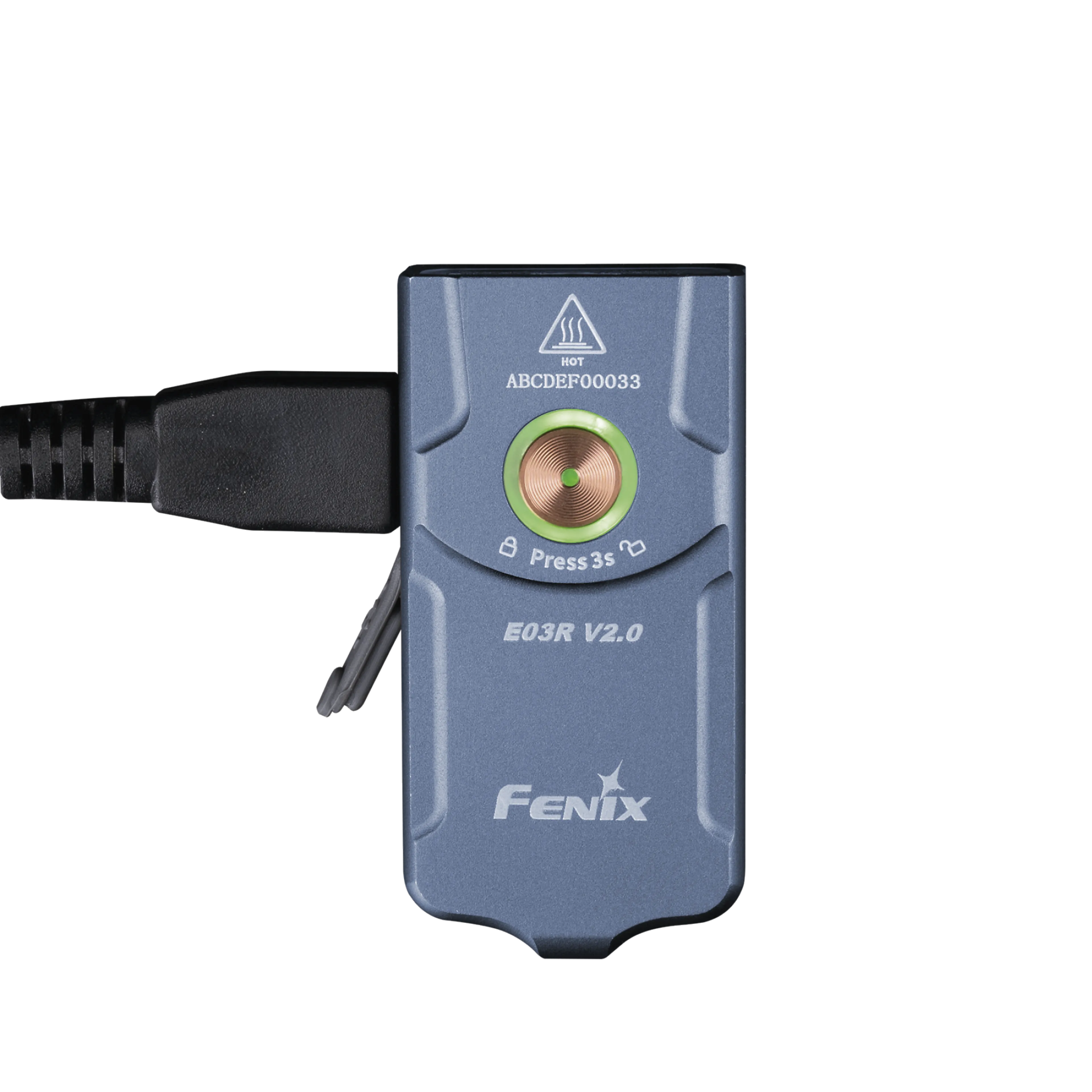 FENIX E03 v2 MINILYKT BLÃ? 500LM W/R