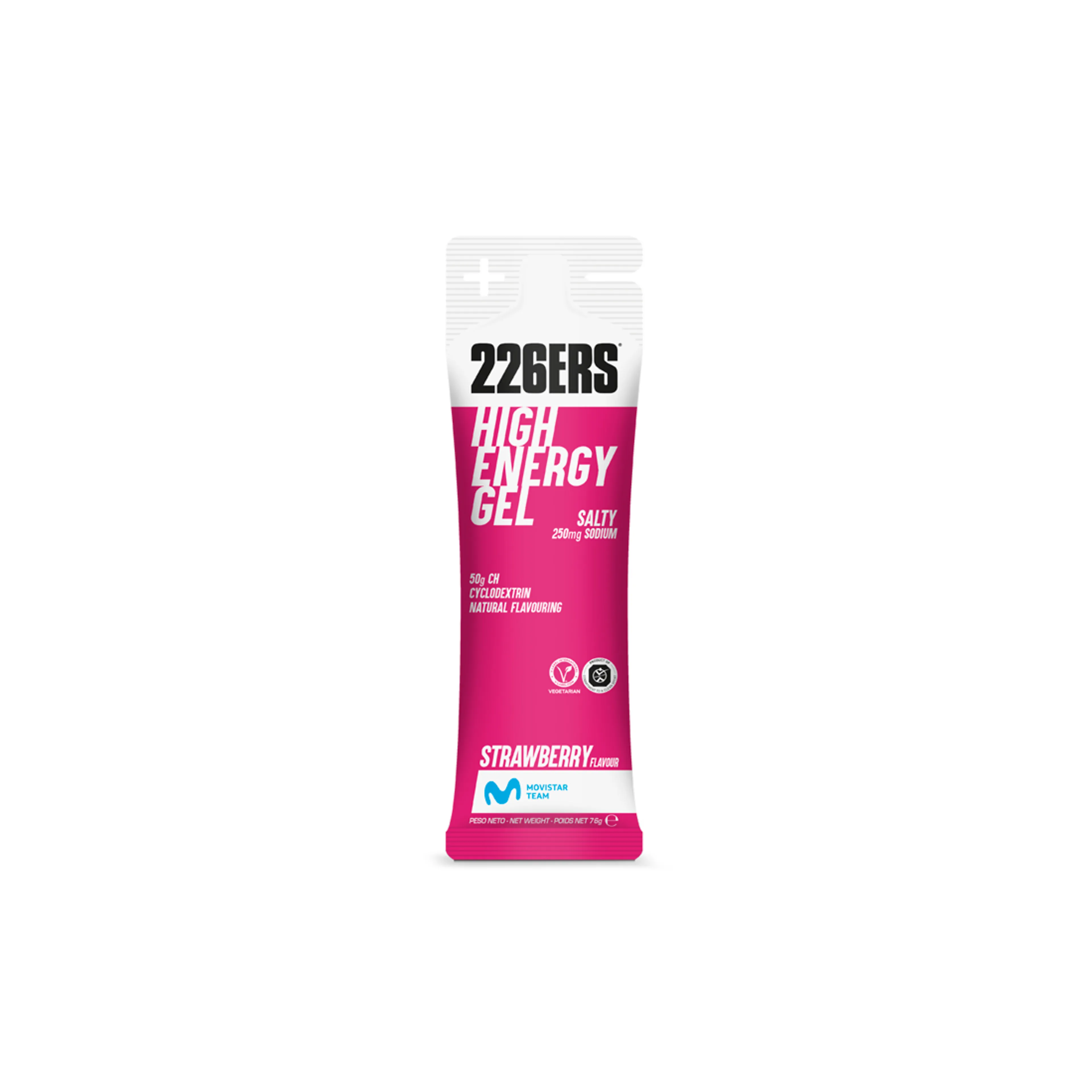HIGH ENERGY GEL SALTY STRAWBERRY