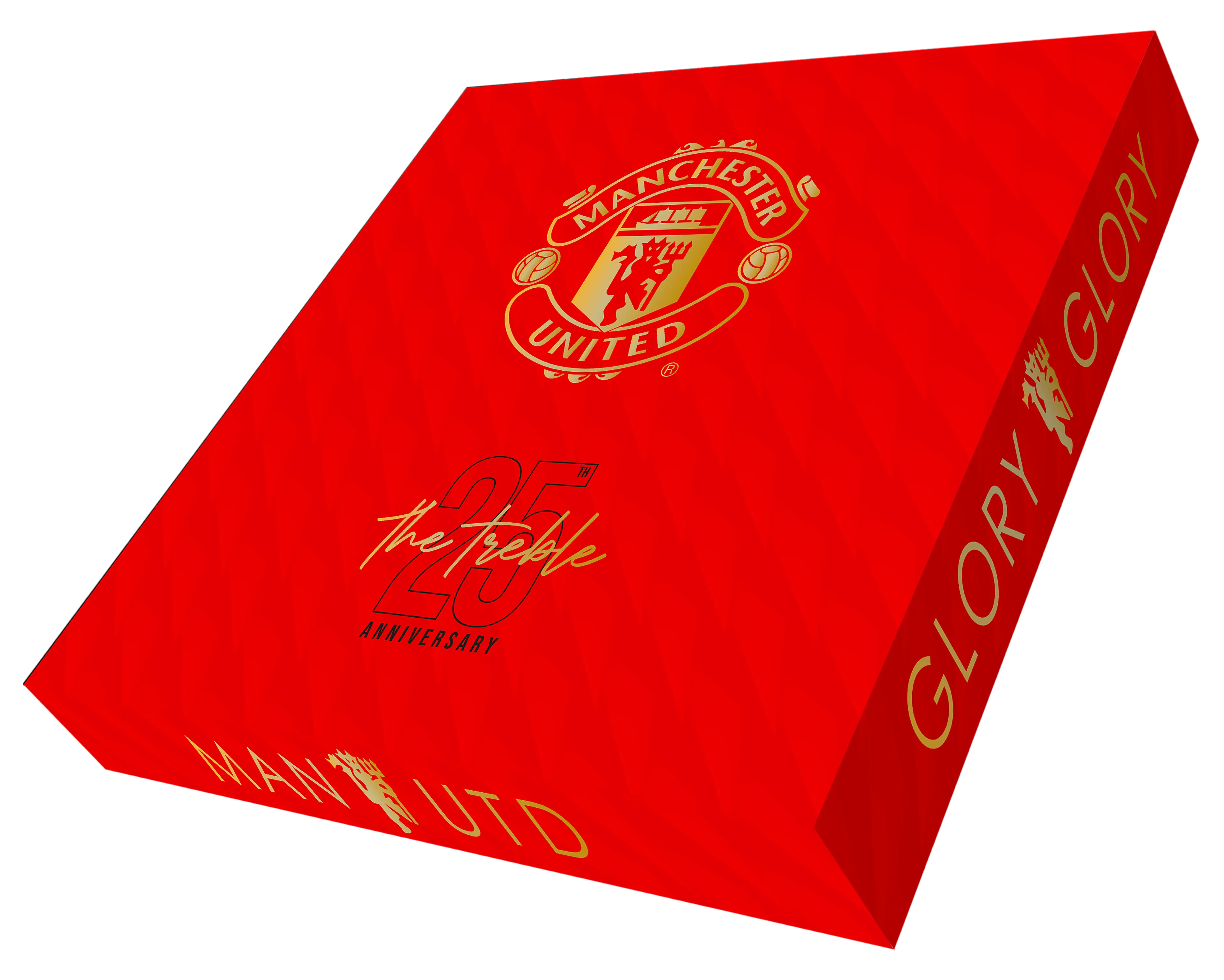 MANCHESTER UNITED FC 2024 KALENDER & DAGBOK, MUSIKK GIFT BOKS