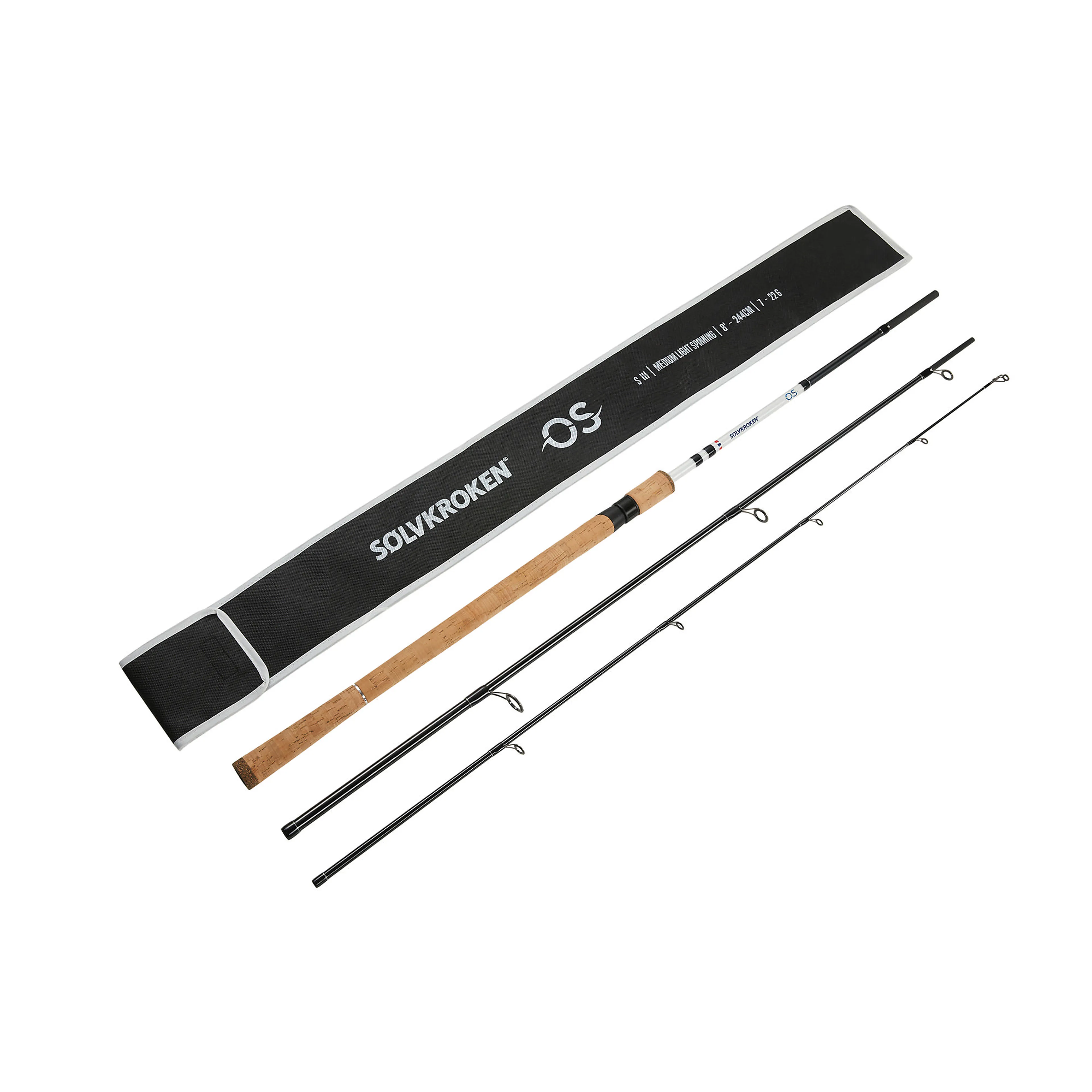 SØLVKROKEN SIII OS 8 FOT M 10-30 G SPINNING