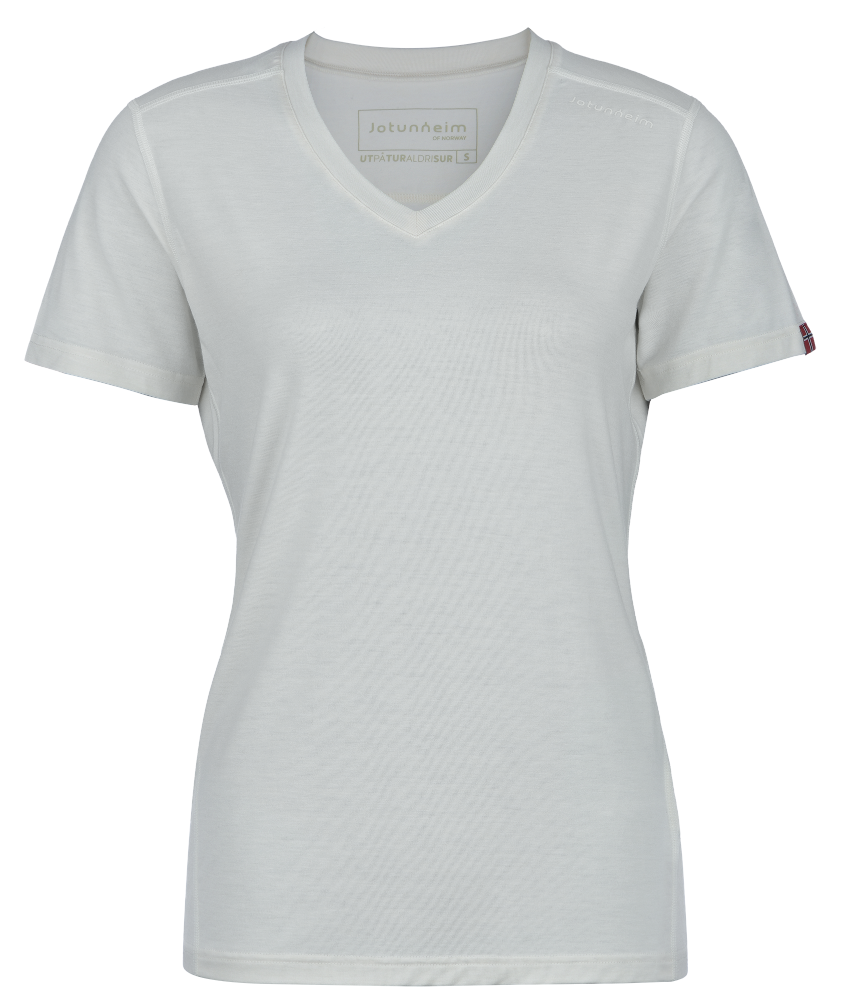 Veo Ull/bambus T-shirt U/trykk dame