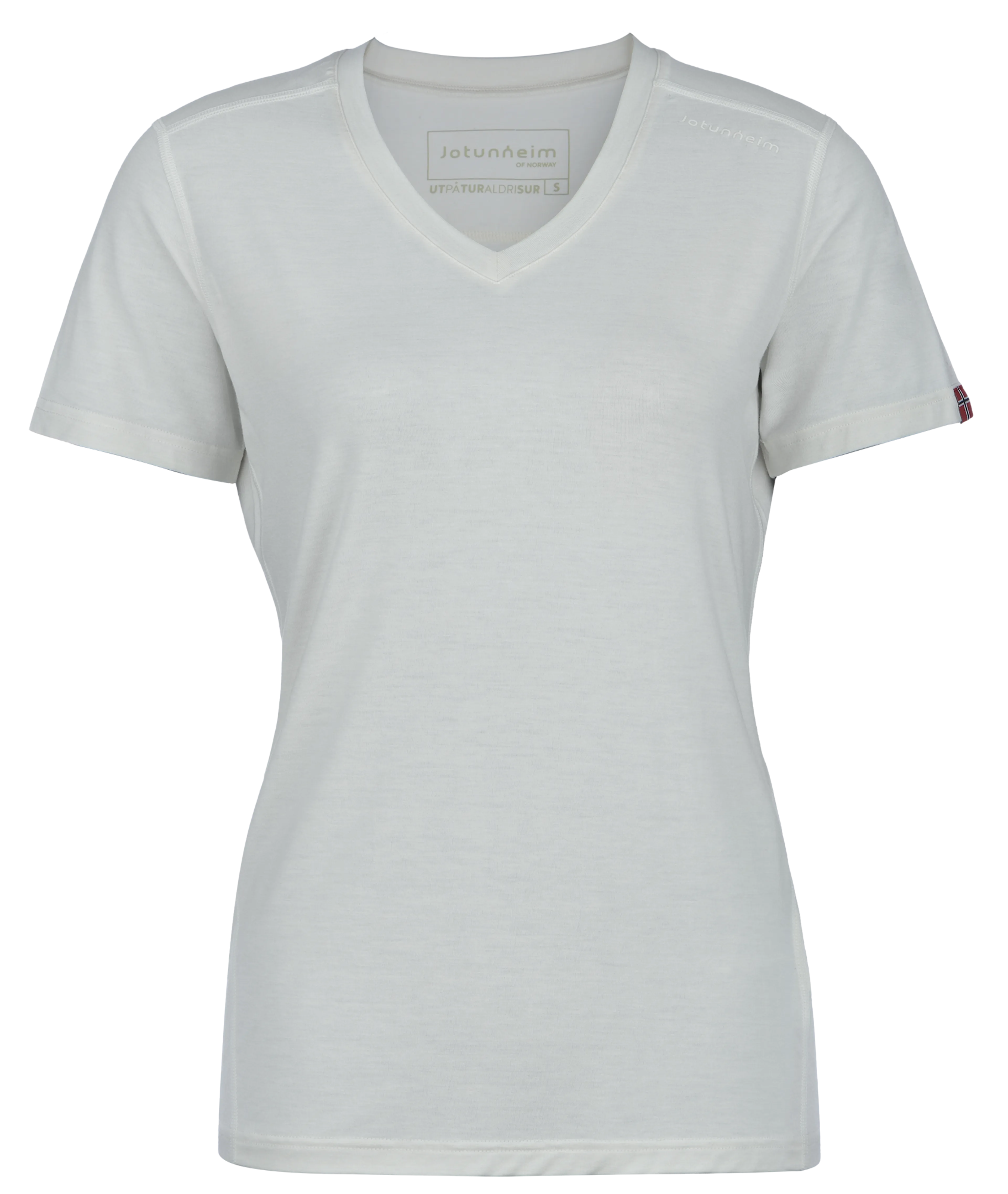 Veo Ull/bambus T-shirt U/trykk dame