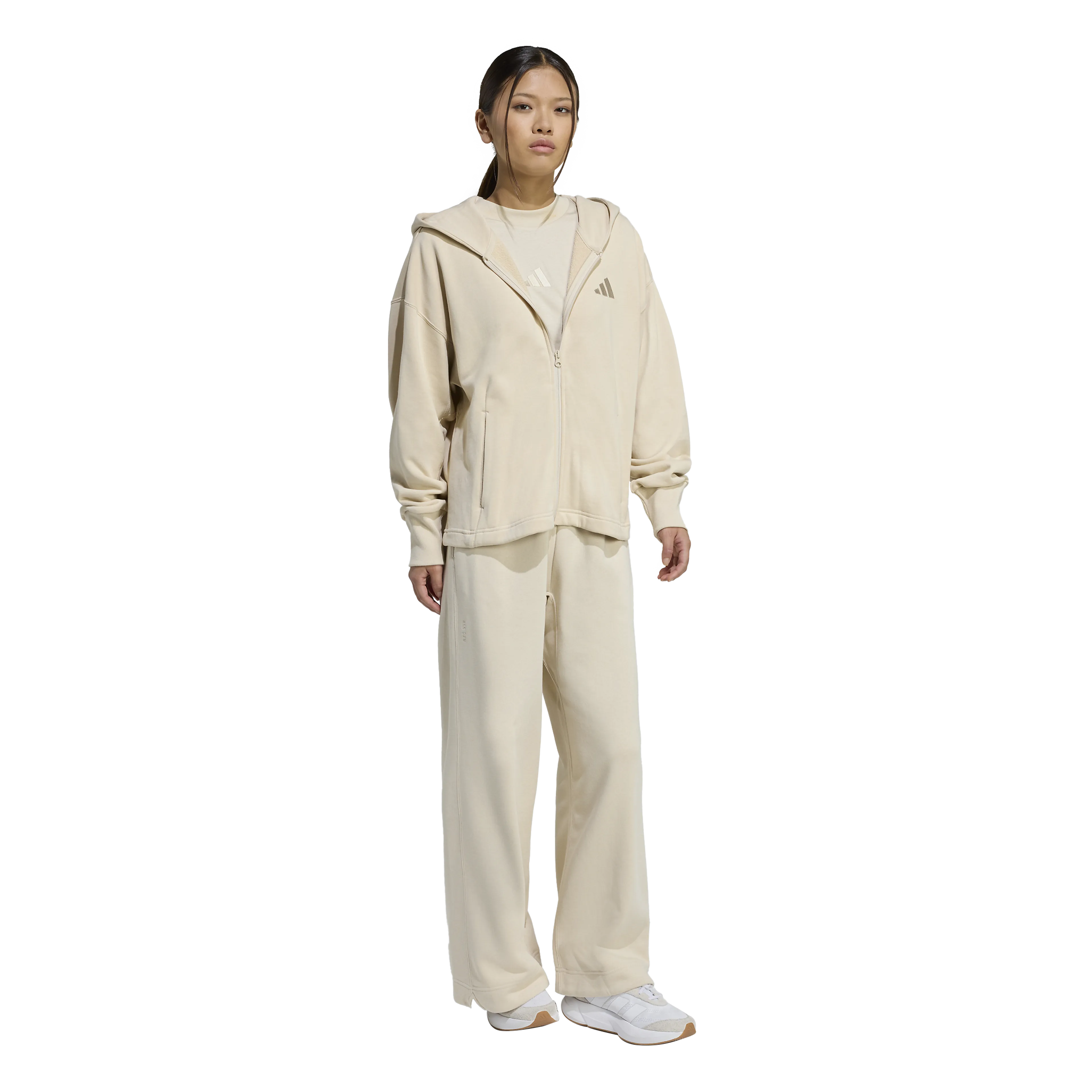 ALL SZN French Terry Loose Full-Zip Hoodie Dame