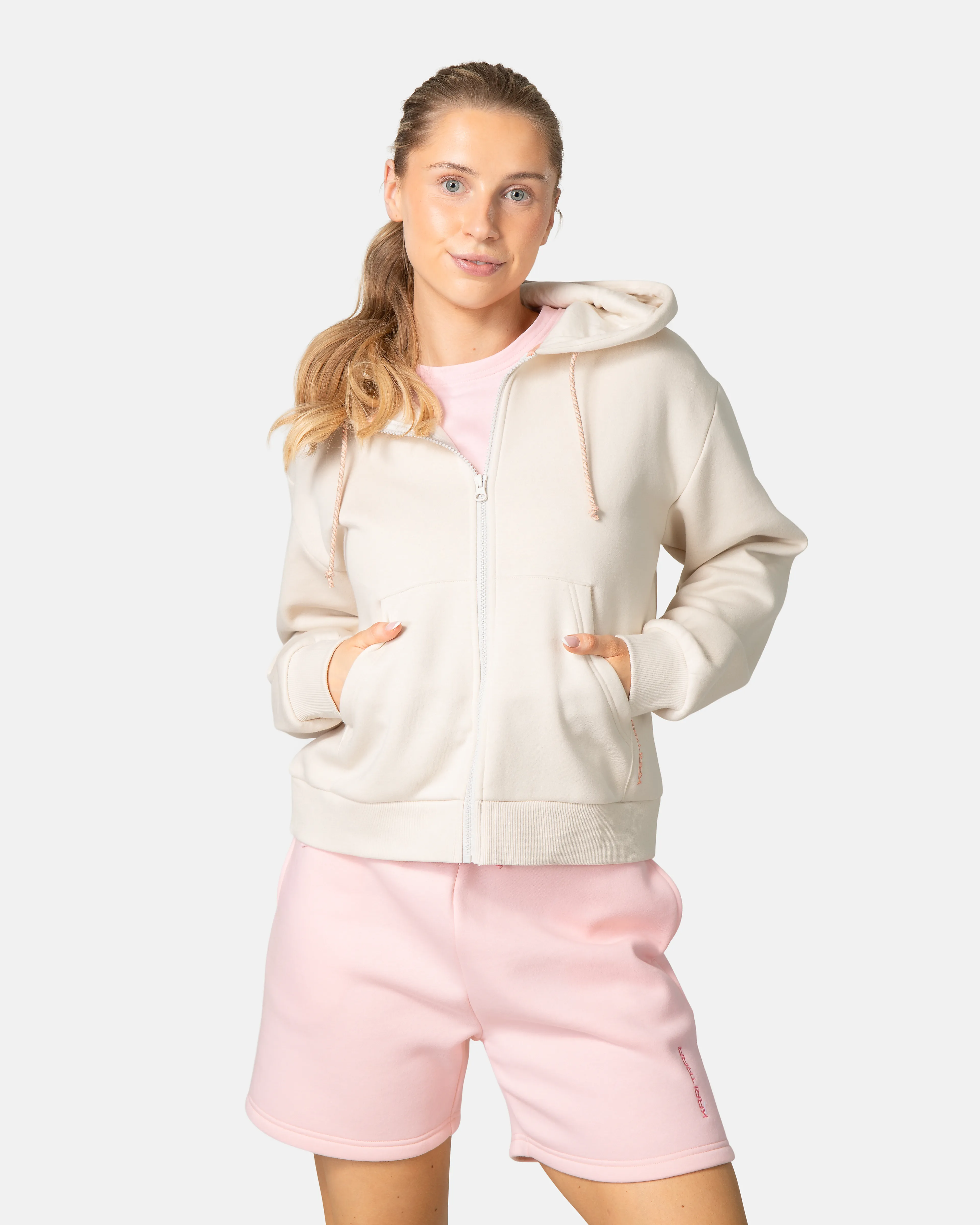 ANELIE ZIP HOODY