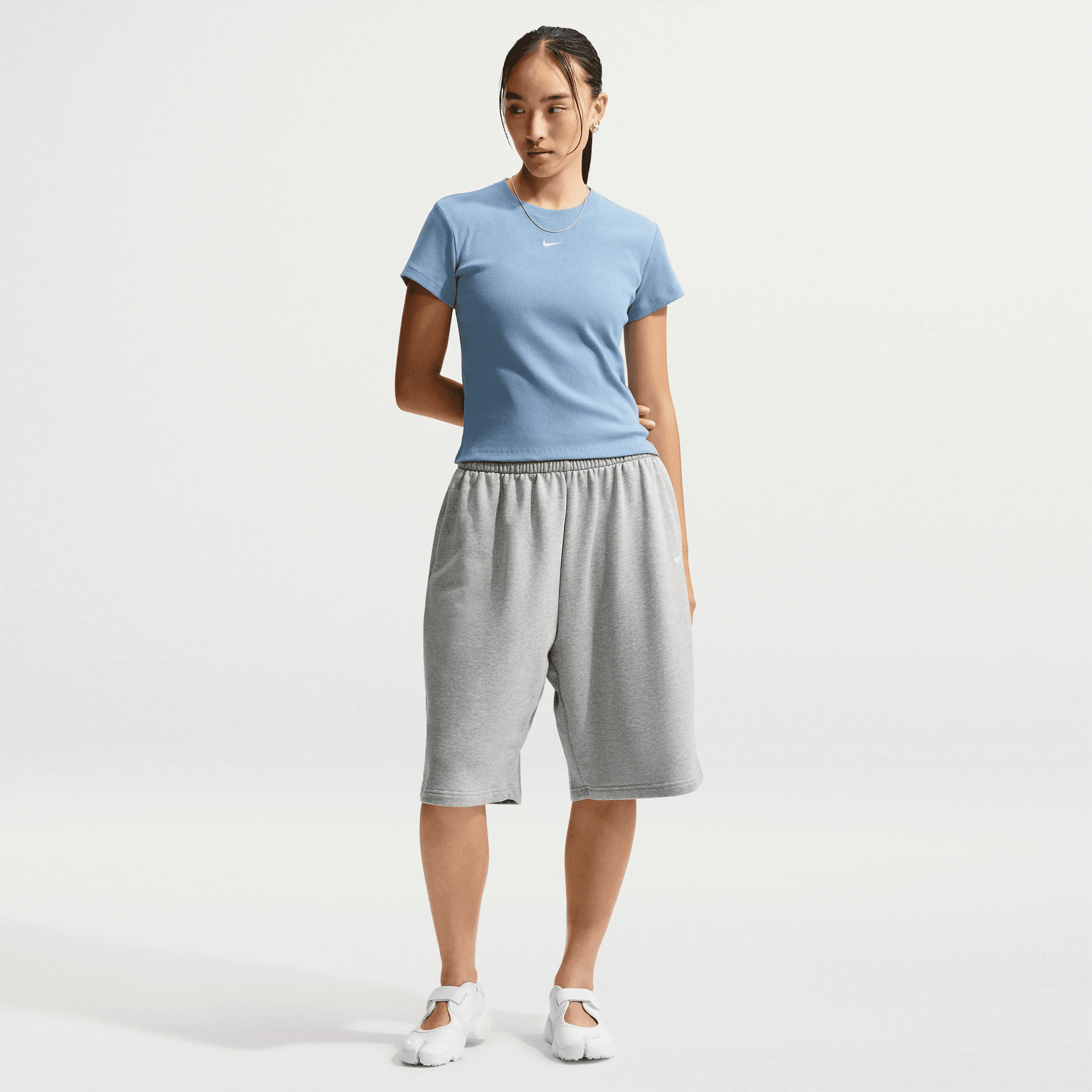 Sportswear Women's Tight Ribbed Short-Sleeve T-Shirt