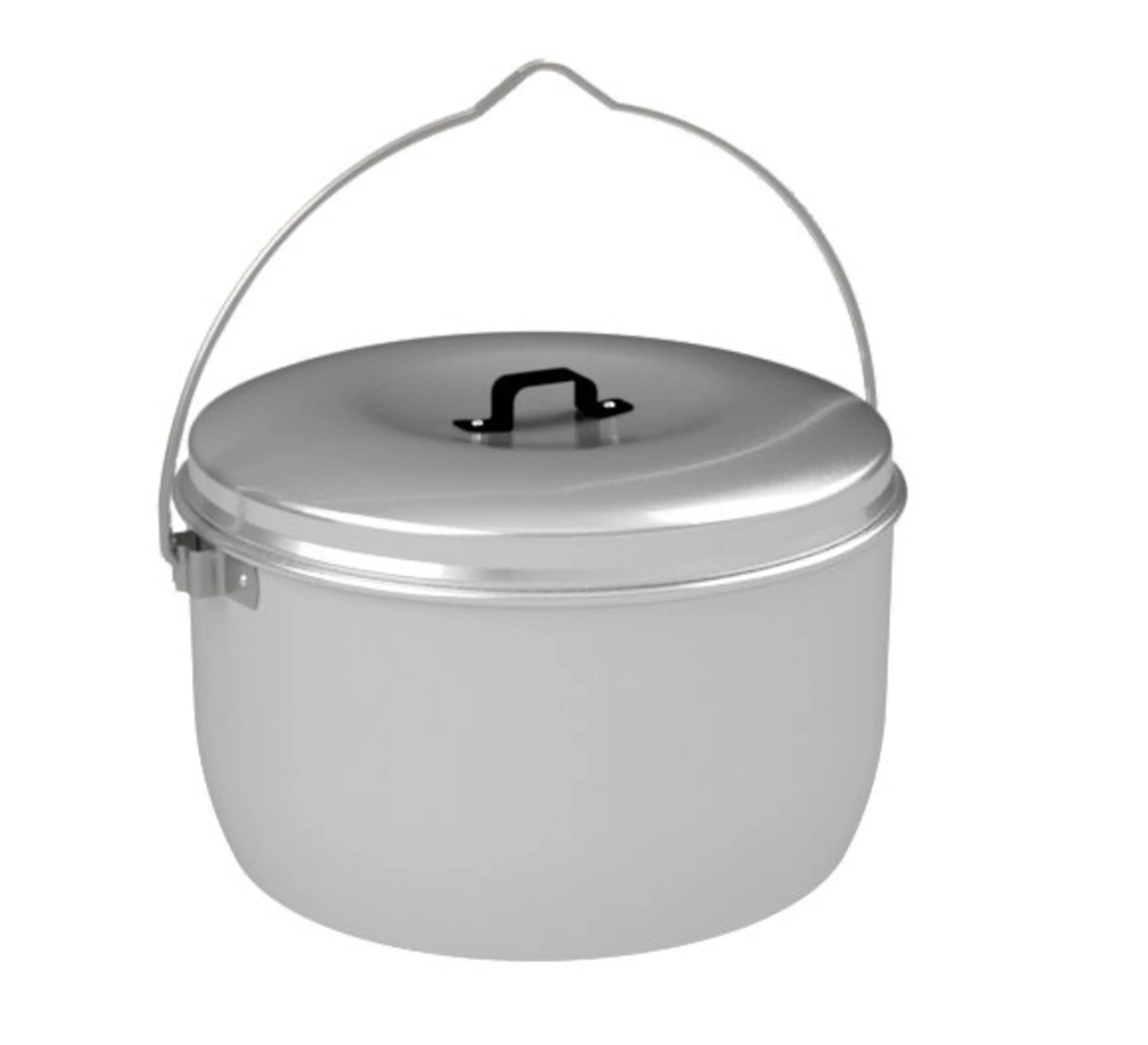 Leirkjele m/høyt lokk 4,5 L