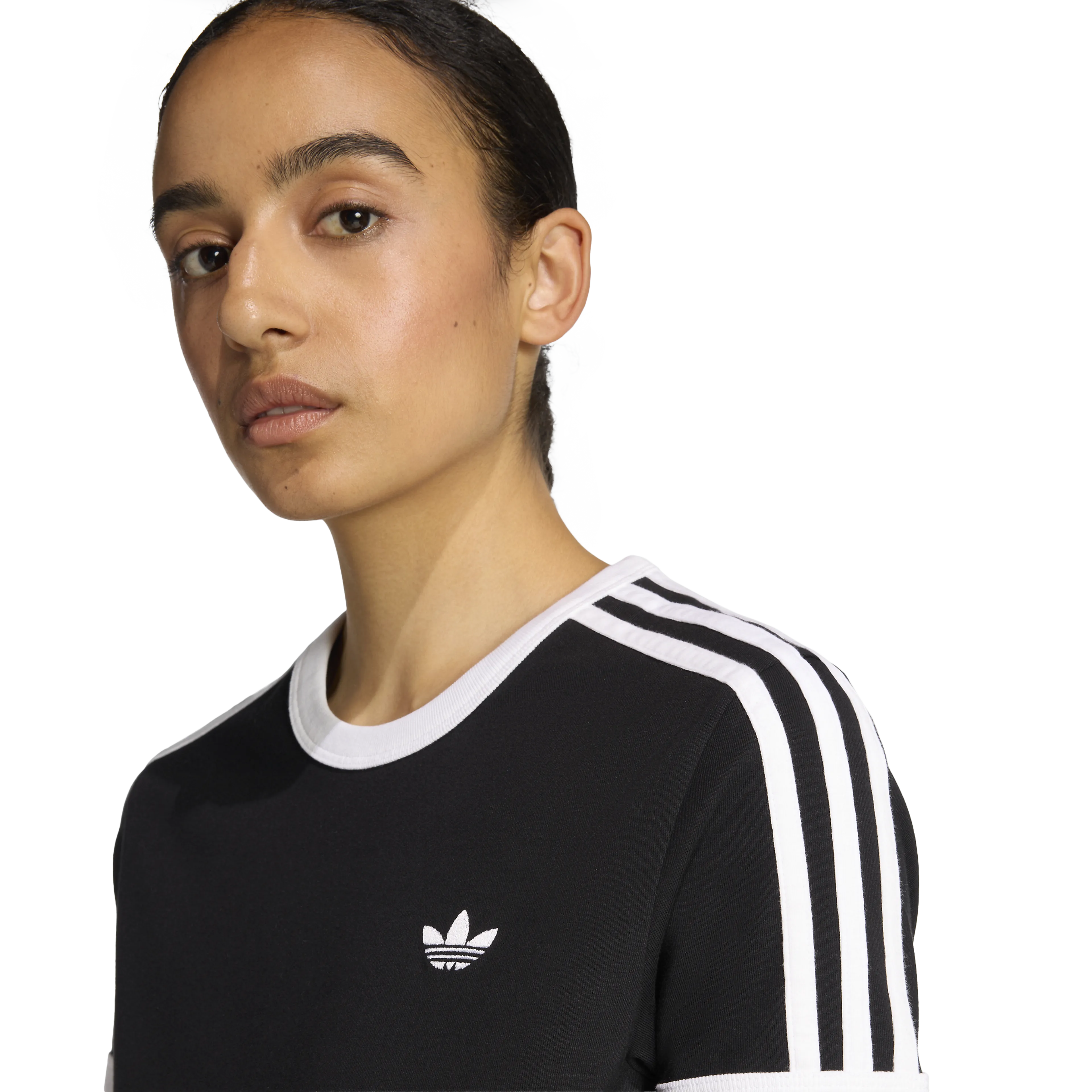 3 STRIPES SLIM T-Shirt Dame 