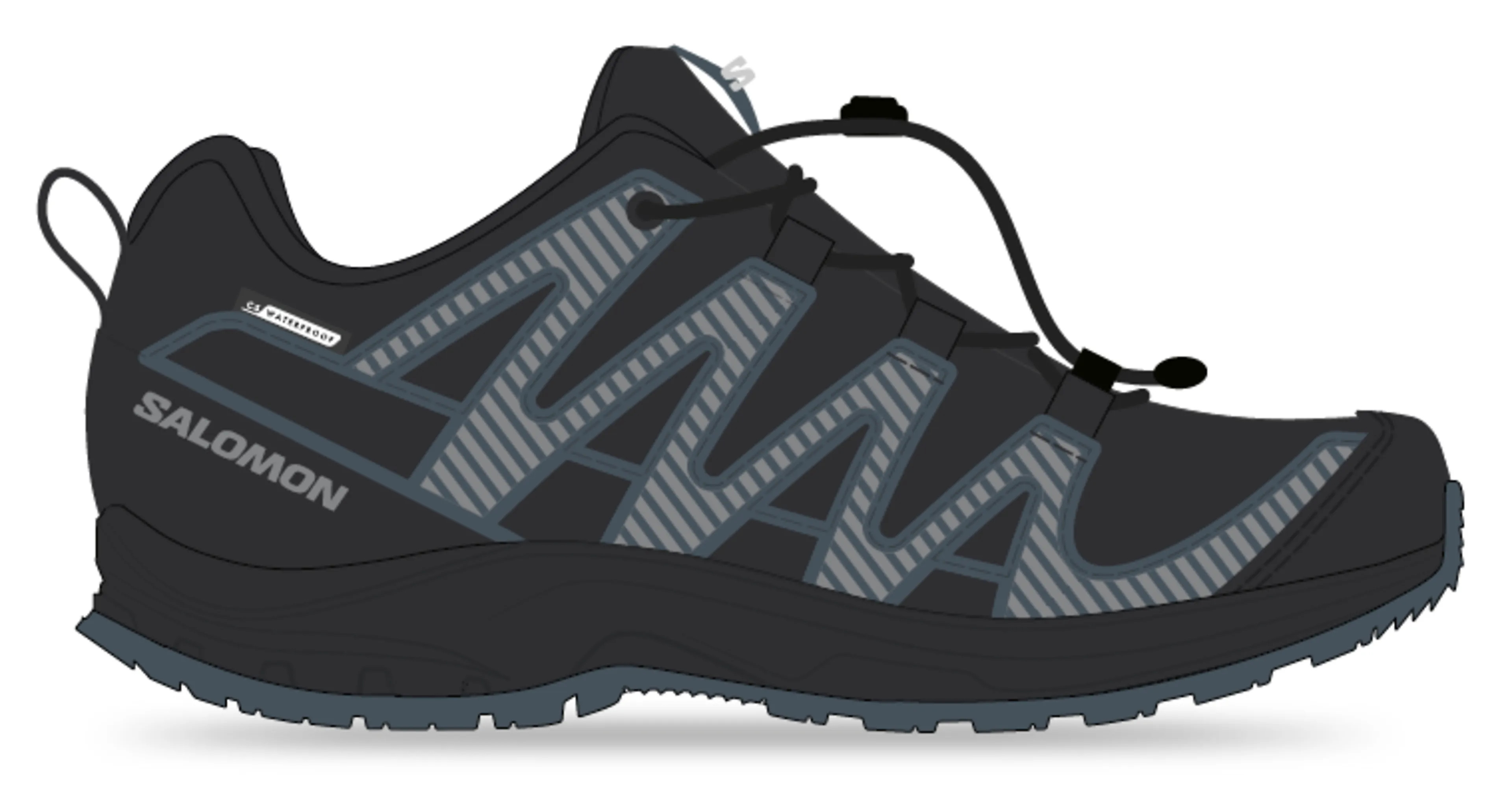 XA PRO V8 WATERPROOF terrengsko junior
