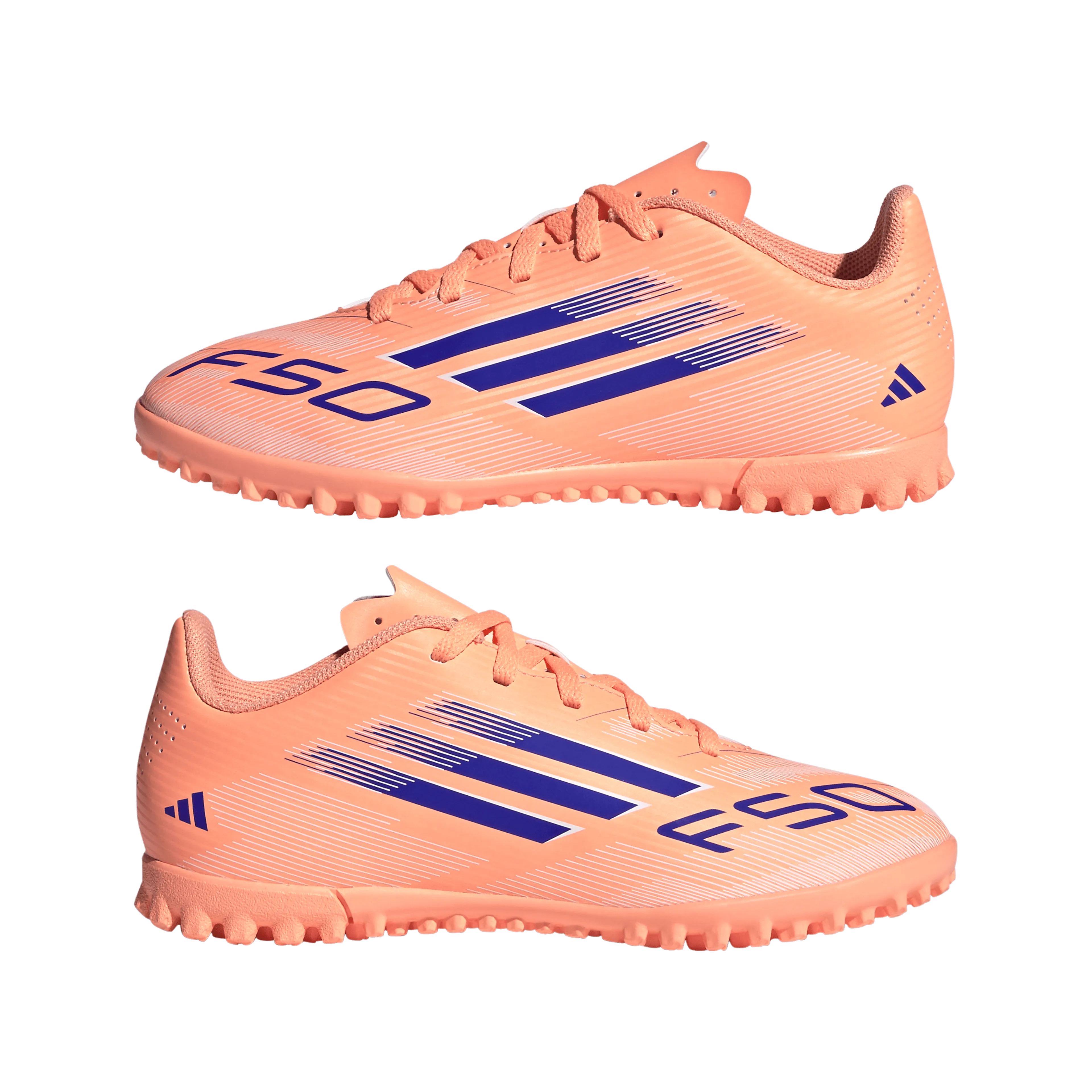 F50 Club Turf Fotballsko Grus/Kunstgress Barn