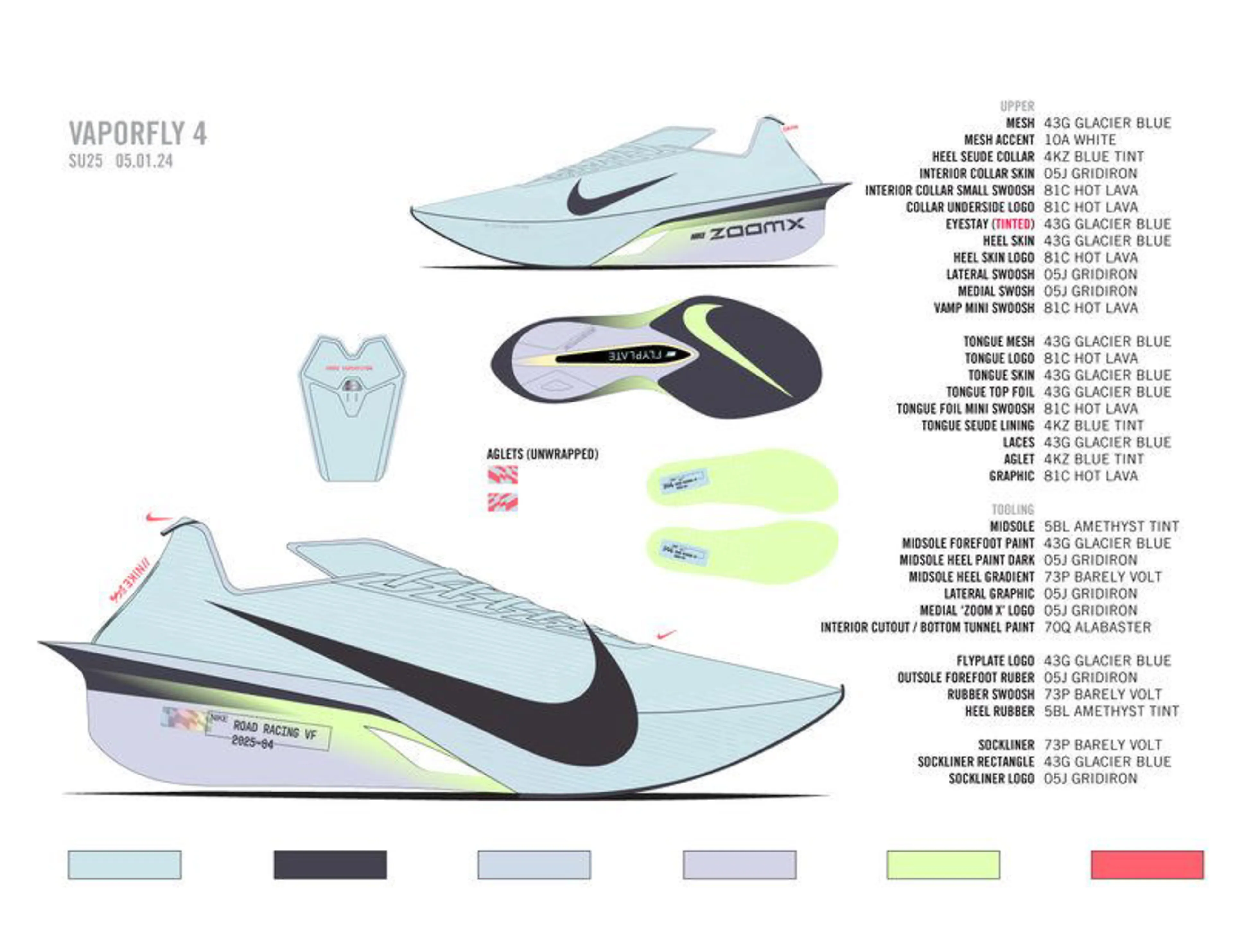 Vaporfly 4 Women's Road Racing Shoes Vaporfly 4 Women's Road Racing Shoes
