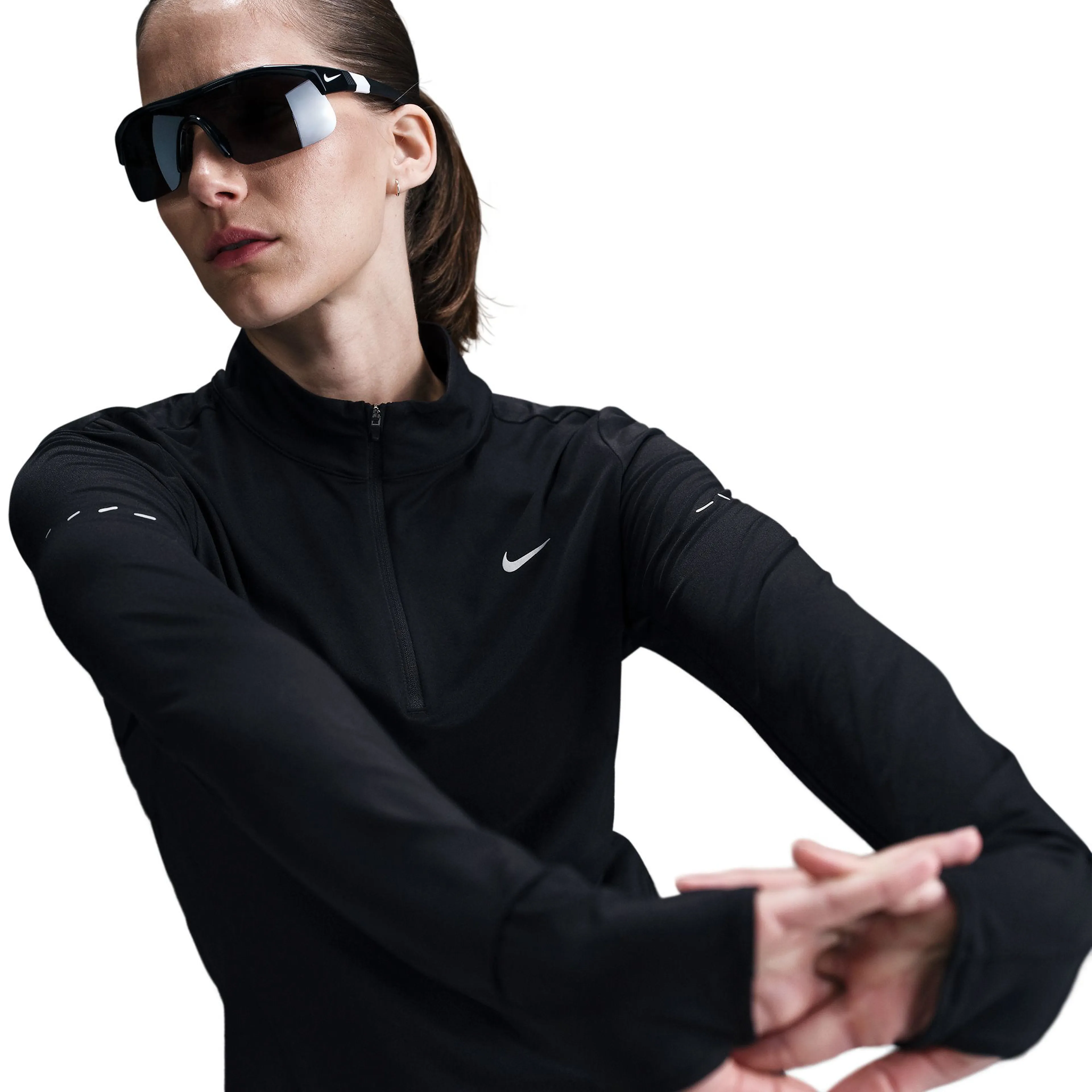 Women's Dri-FIT UV 1/4-Zip Running Top