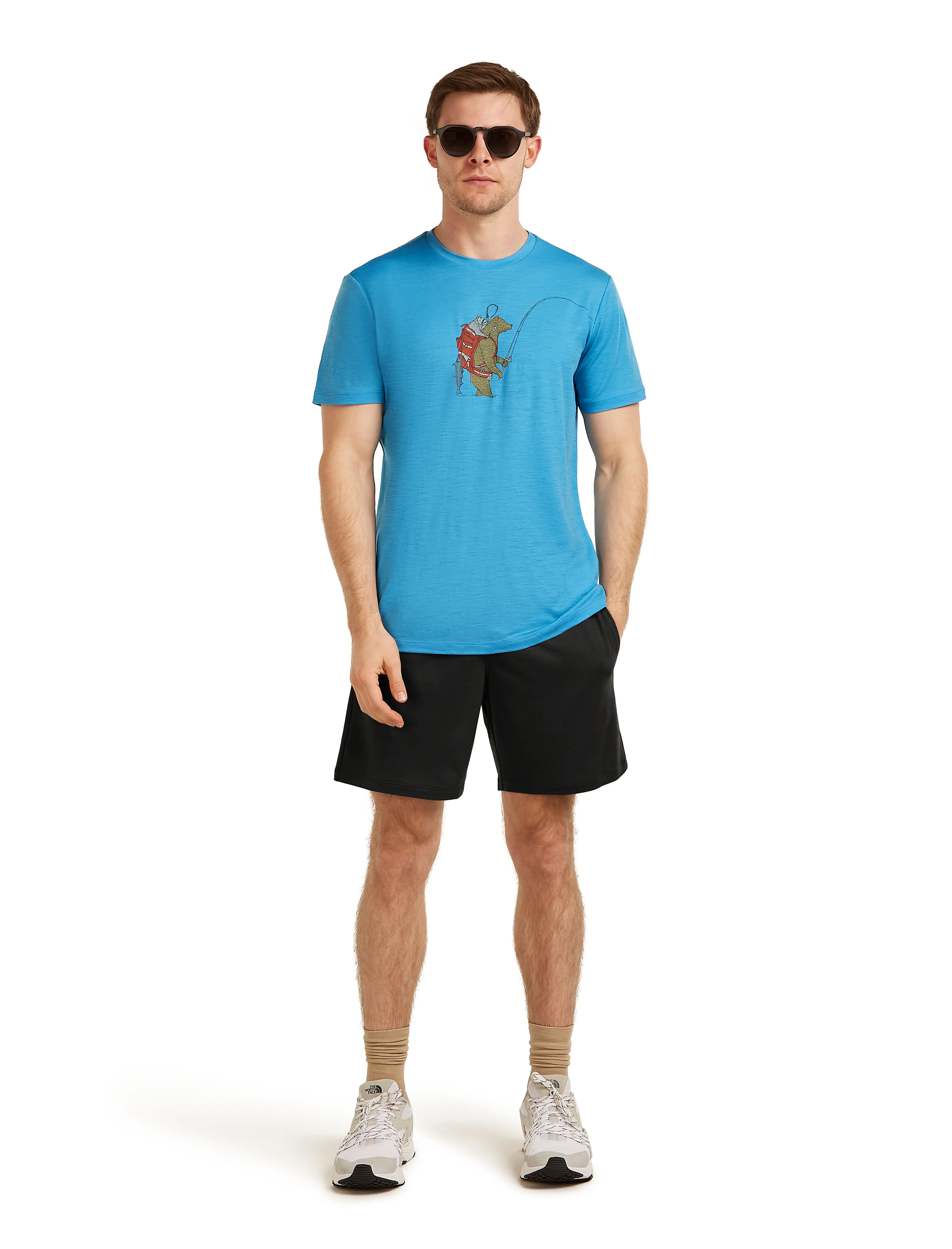 M Mer 150 Tech Lite SS Tee Bear Catch