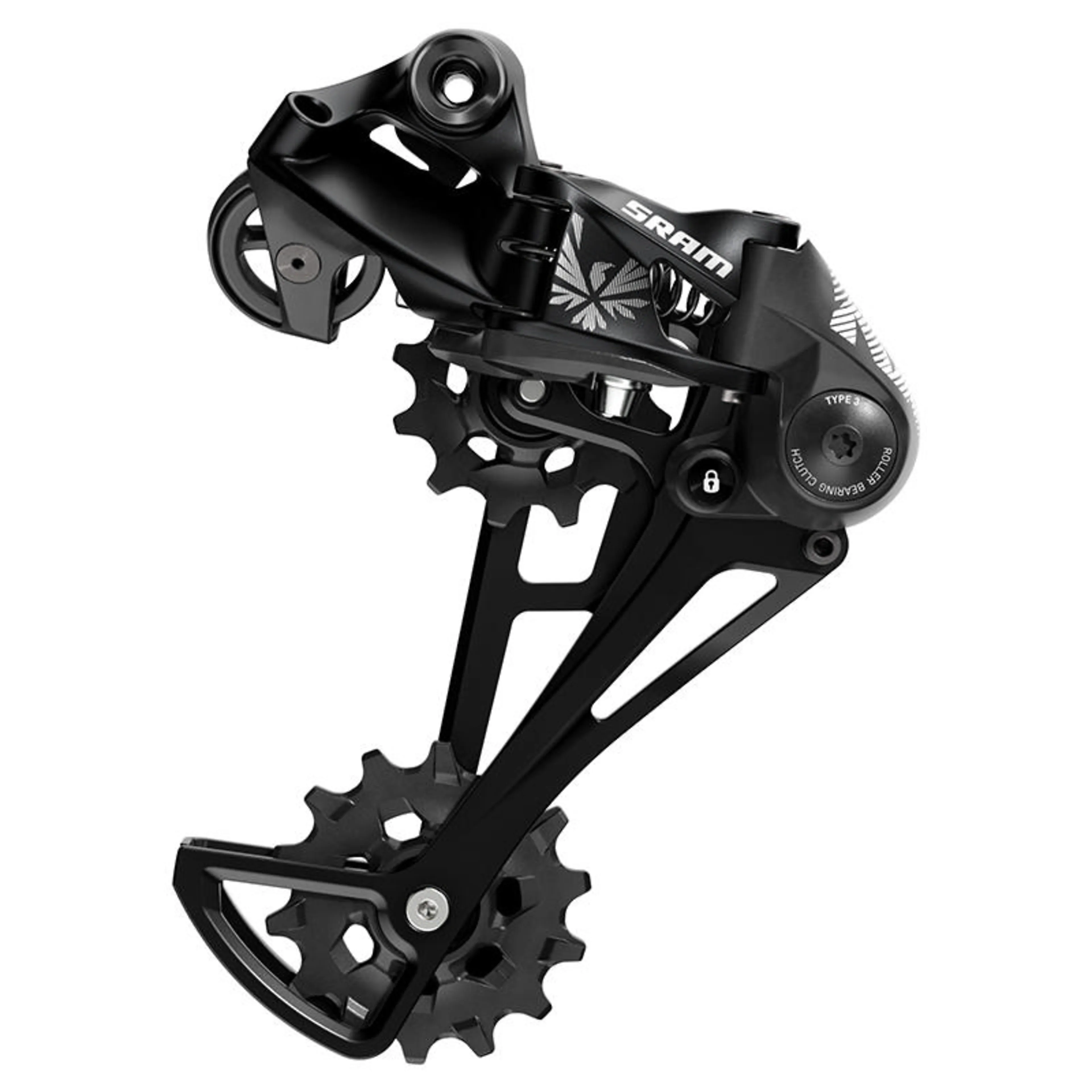 SRAM Navgir NX Eagle 12 speed Long cage Black Grey graphics
