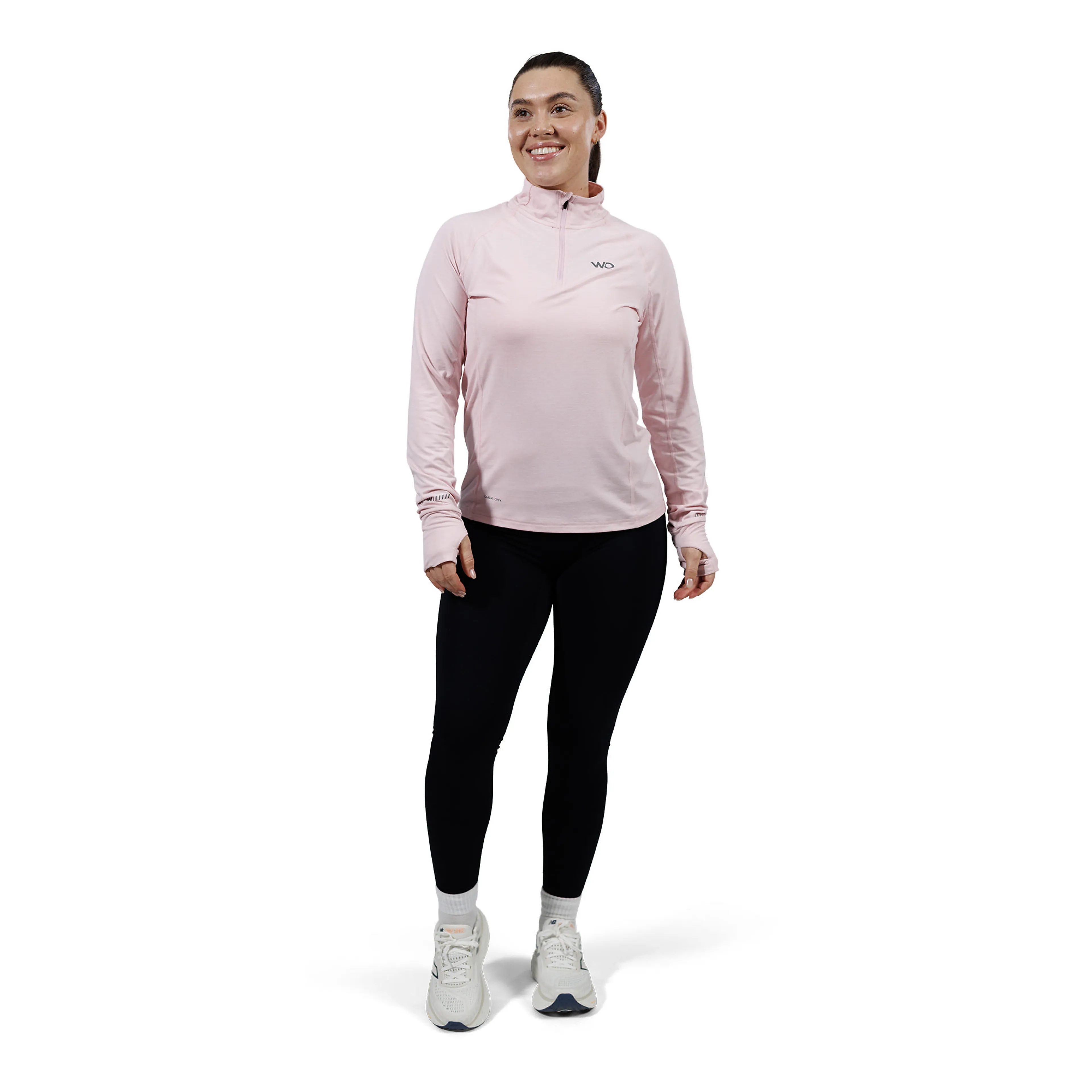 Wolling Melange Performance Midlayer Dame