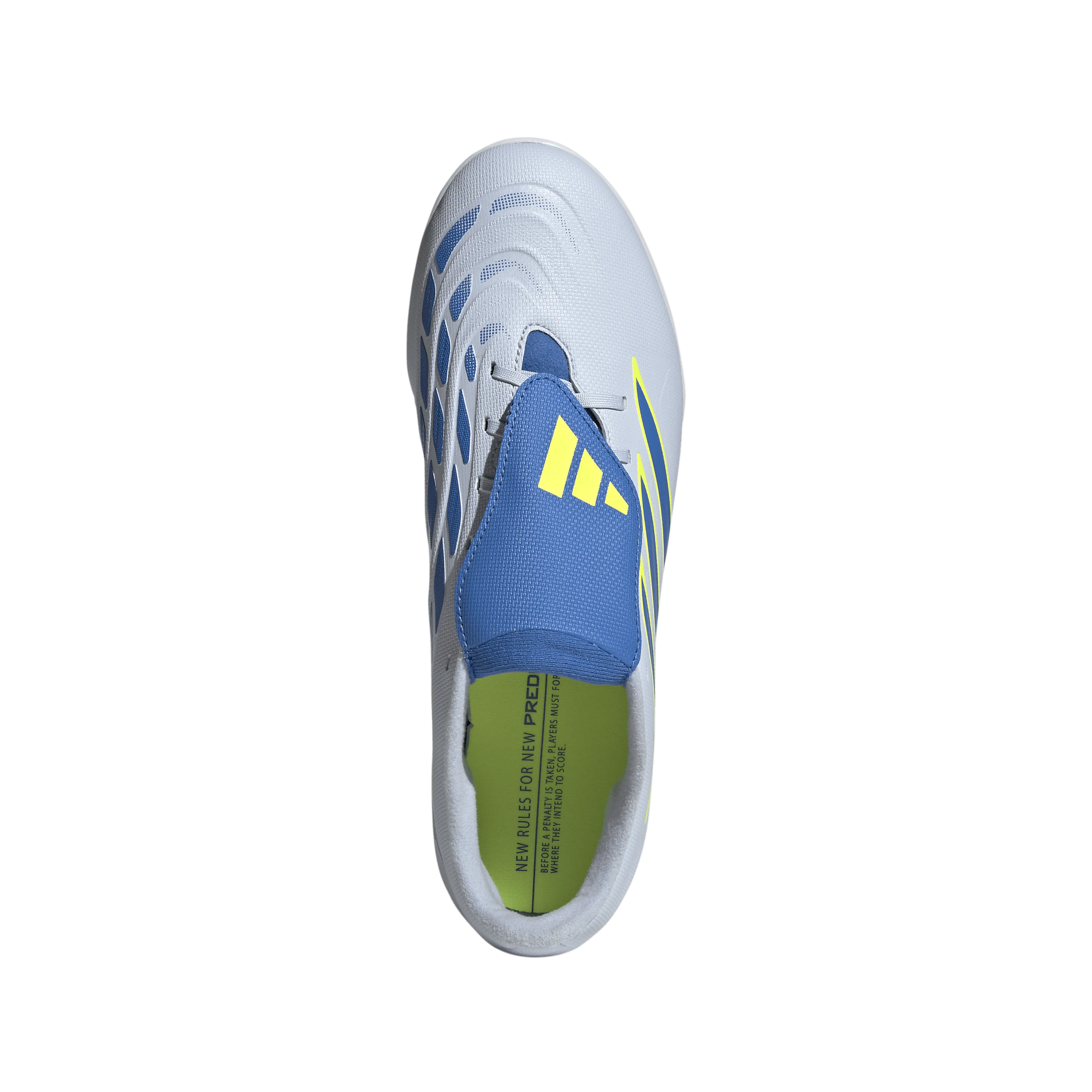 Predator Club Fold-Over Tongue Turf Fotballsko Grus/Kunstgress