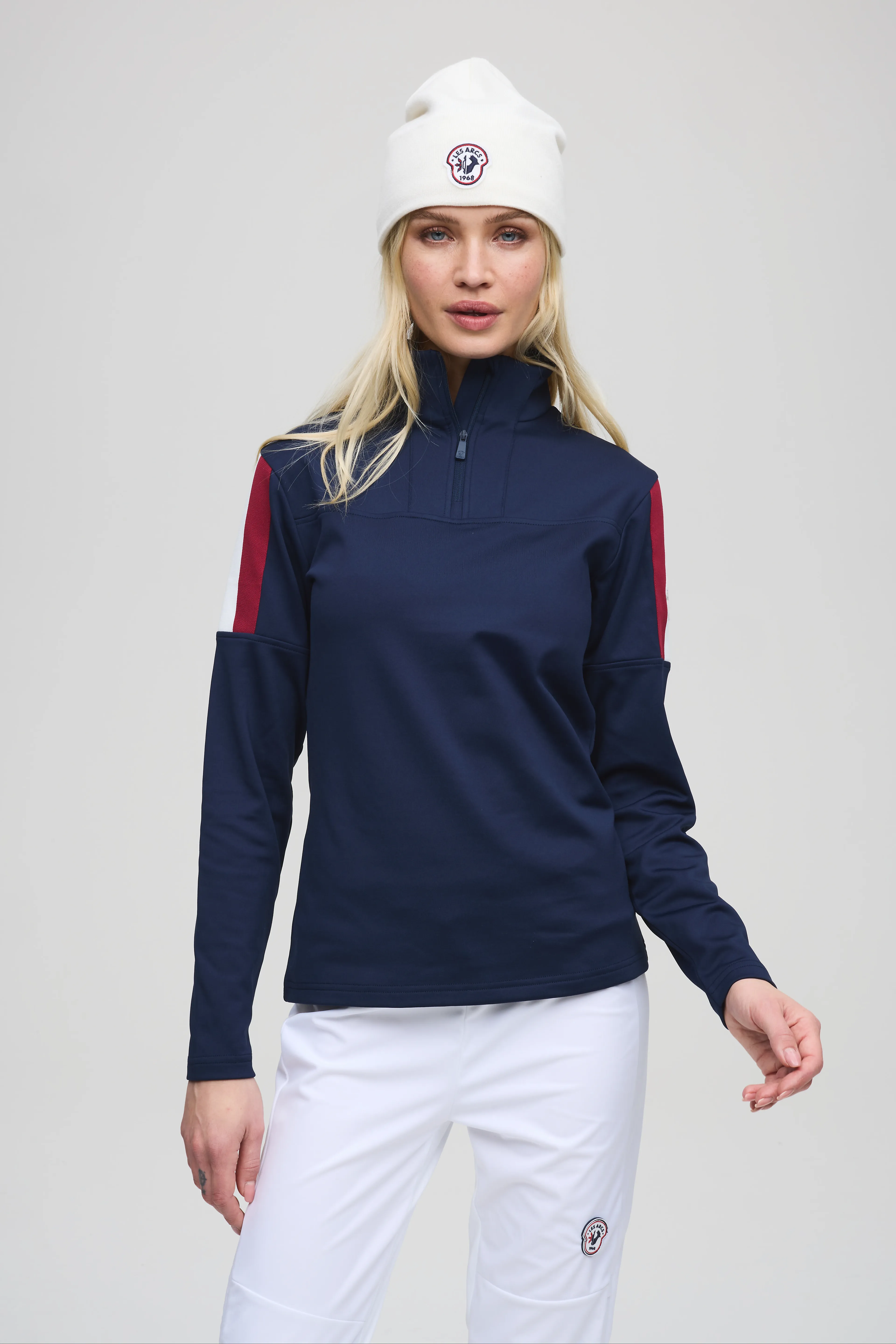 Rosalie zip neck W