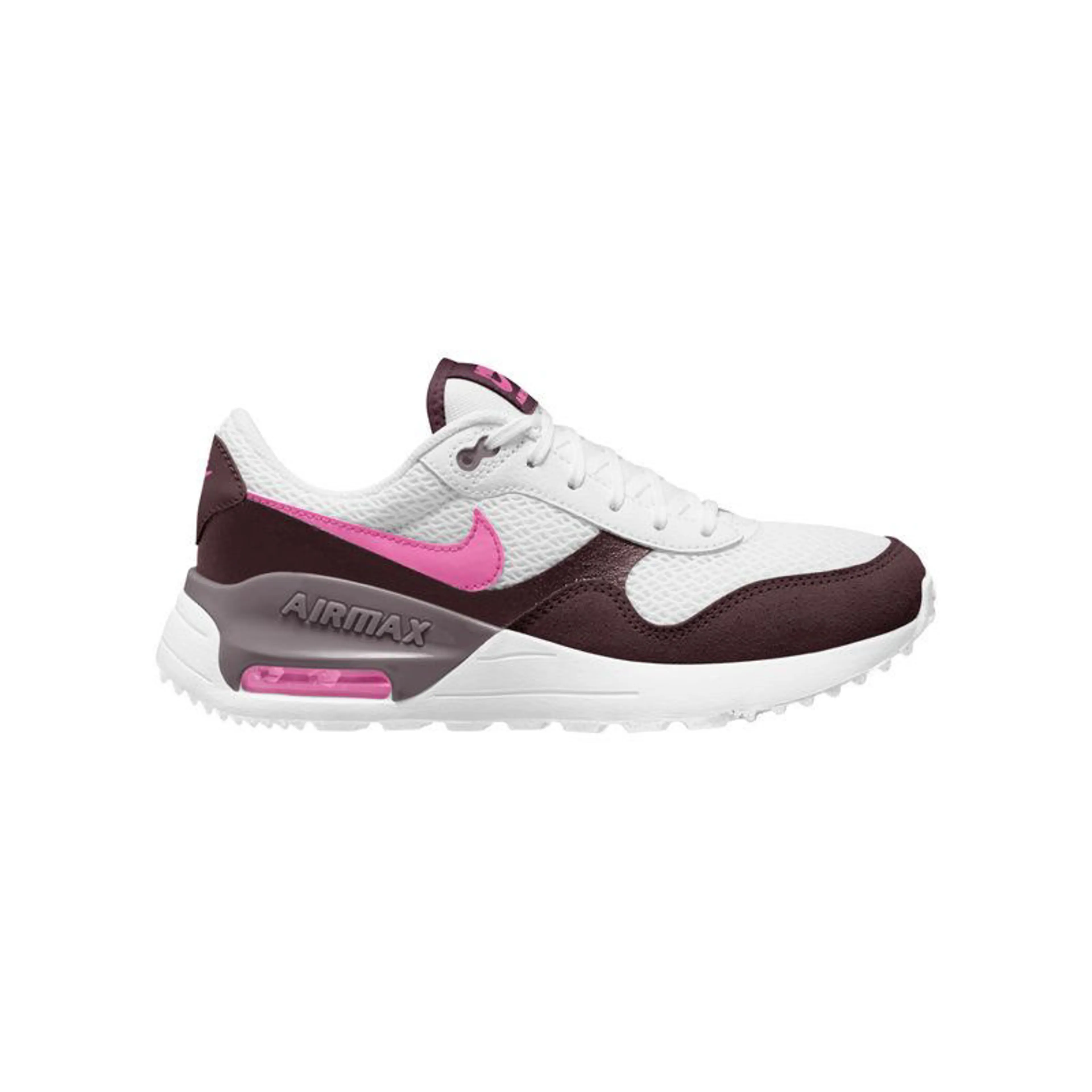 WHITE/PLAYFUL PINK-BURGUNDY CRUSH