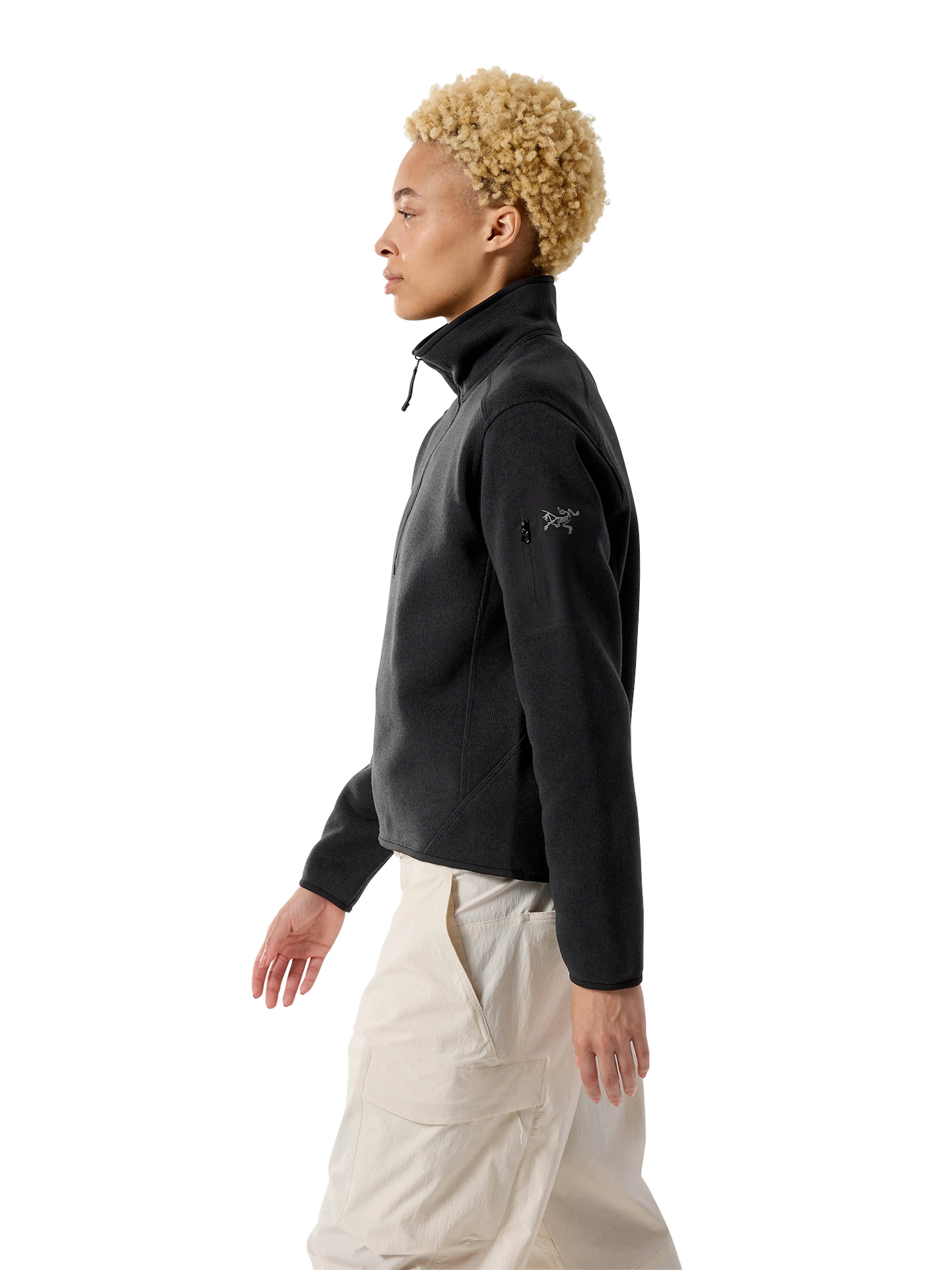 Covert Zip Neck W