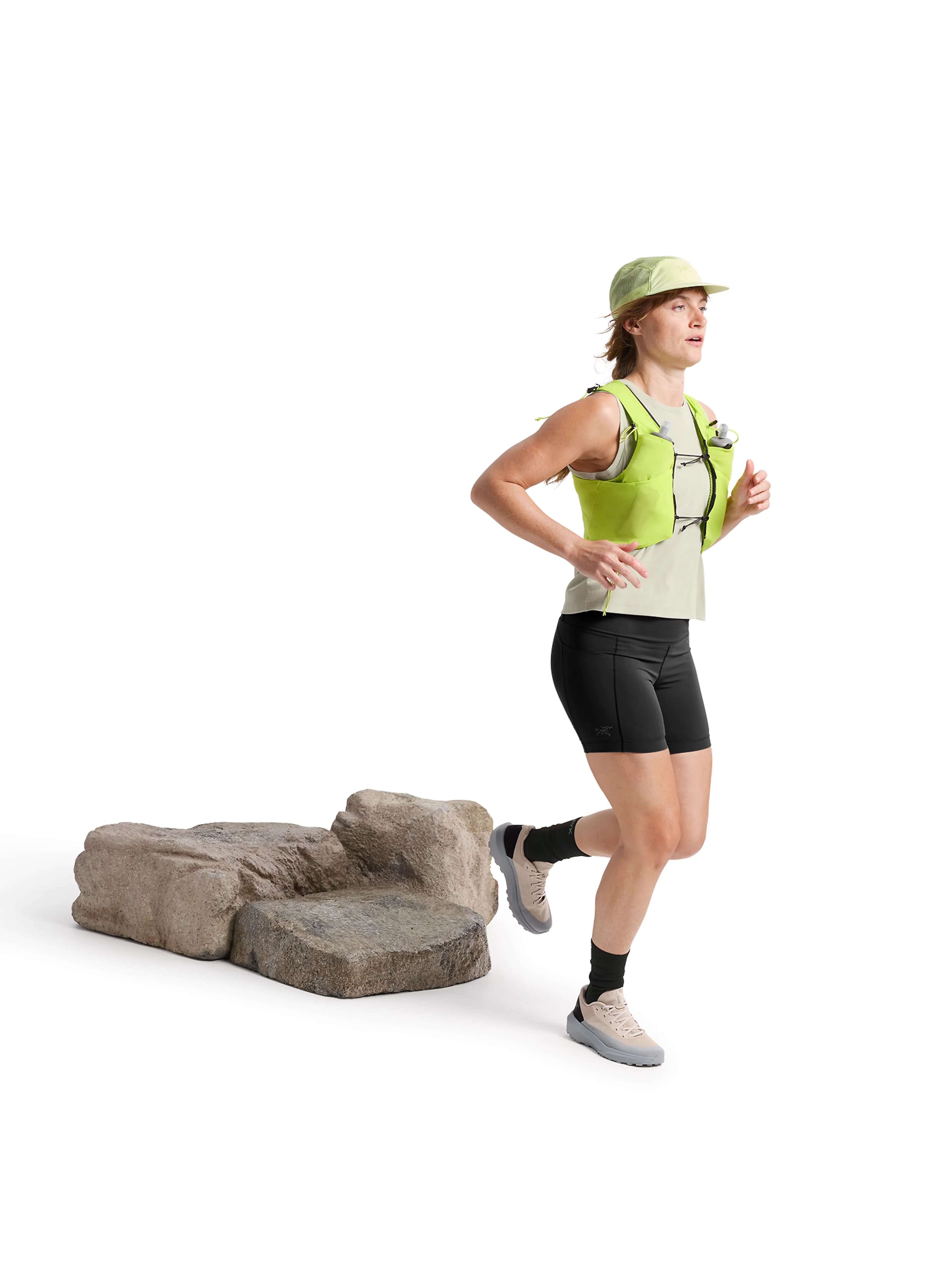 Essent High-Rise Utility Short 6 W
