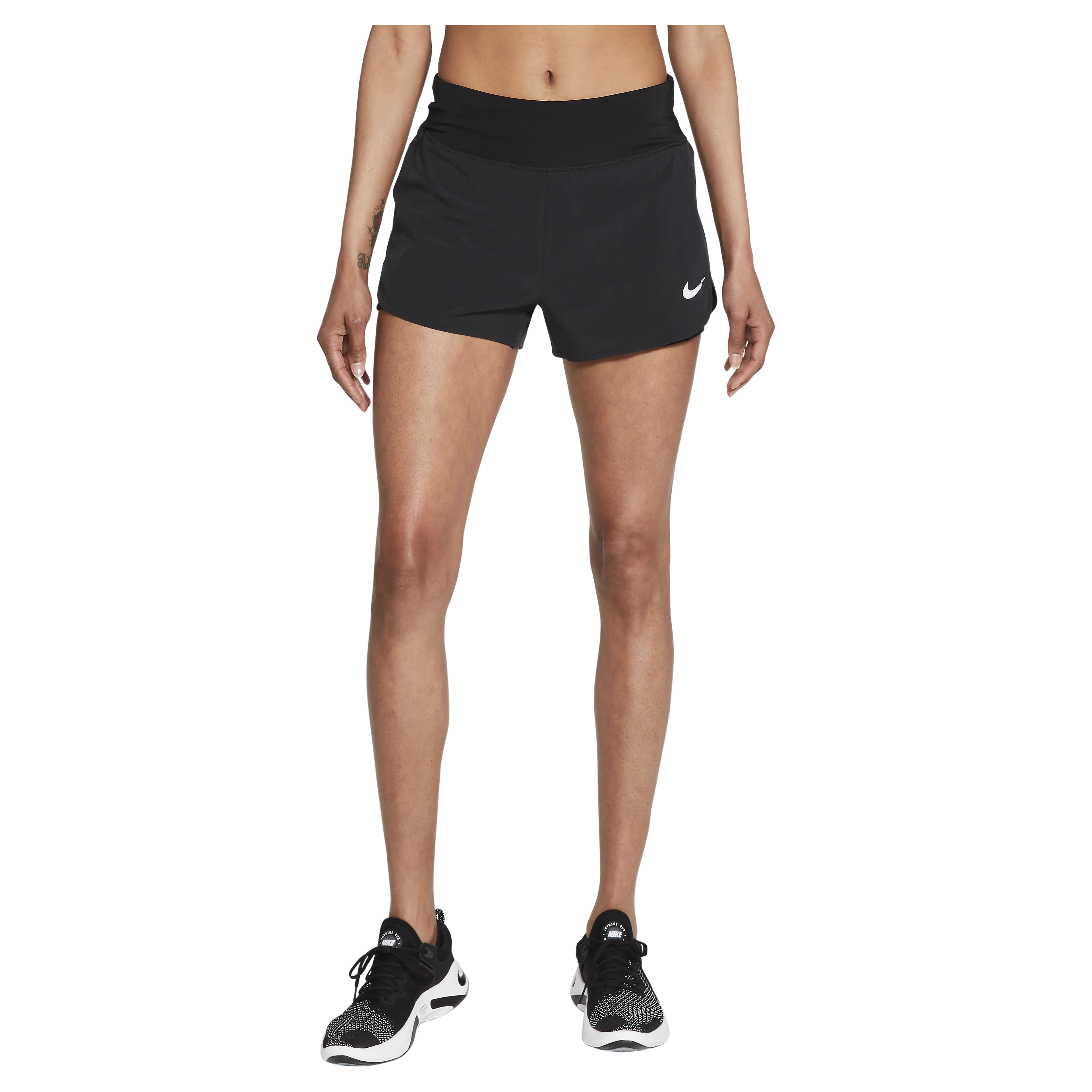 Eclipse 2-i-1 løpeshorts dame