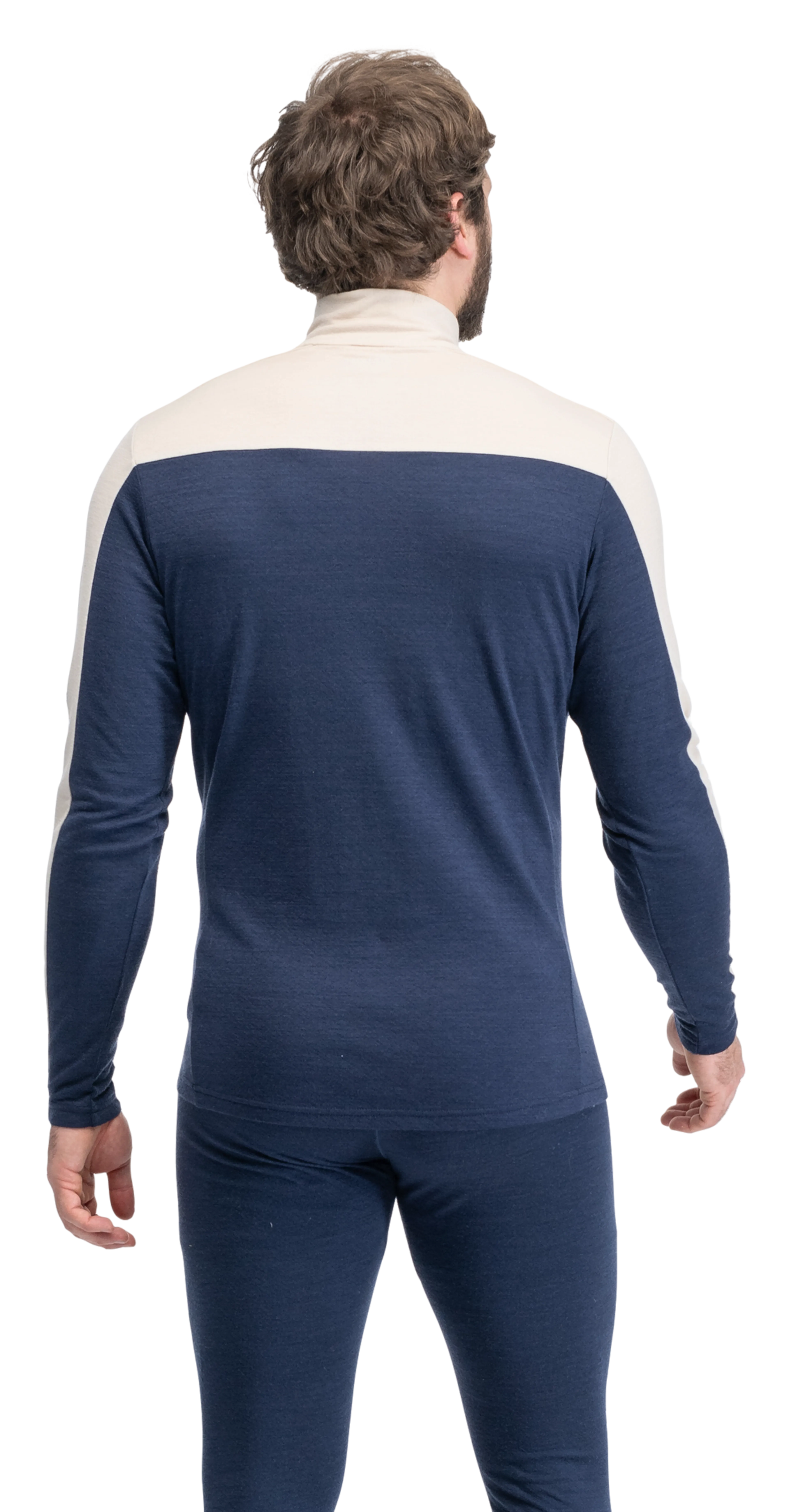 Inner:Dual Merino Half Zip Men