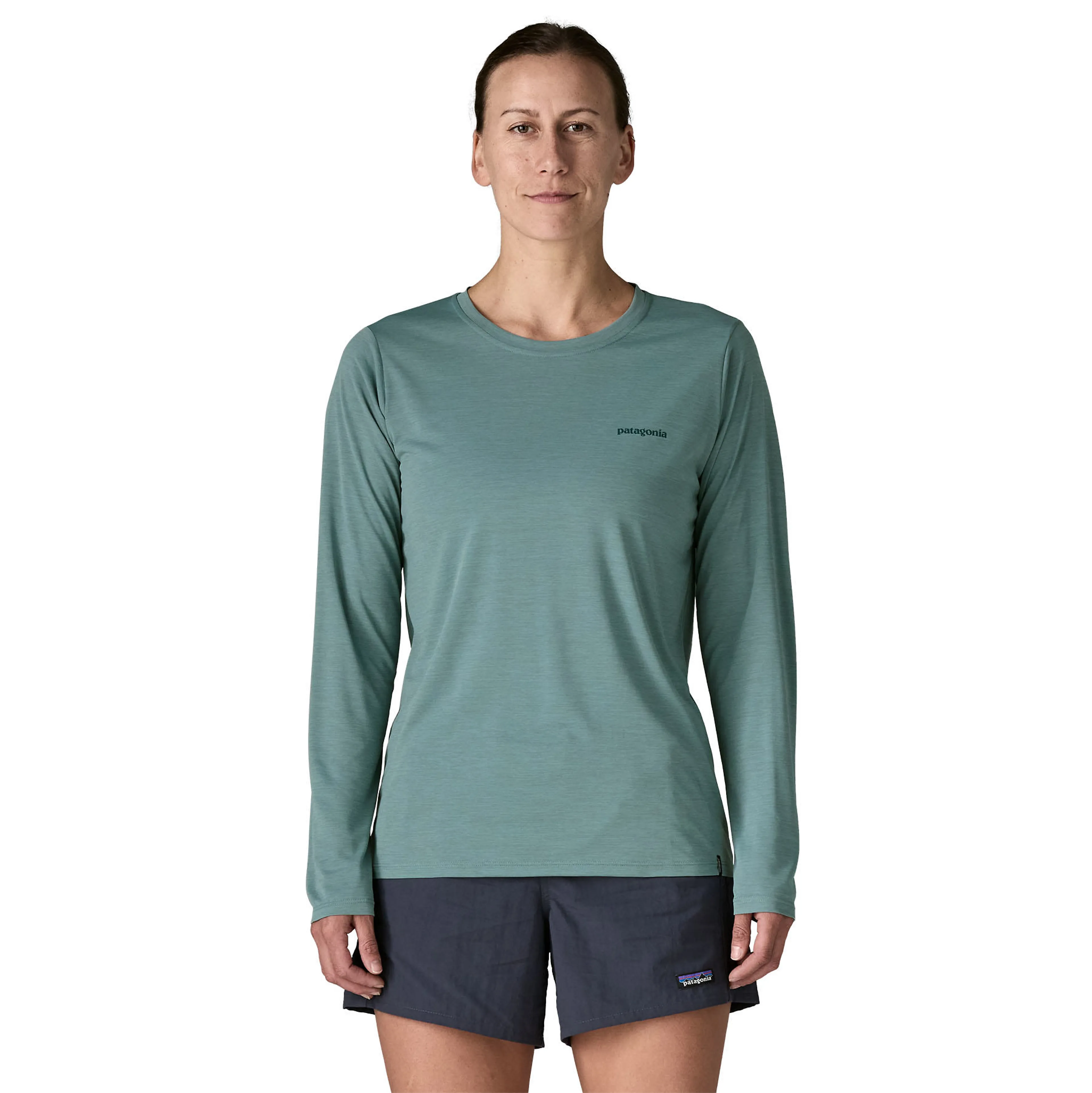 W's L/S Cap Cool Daily Shirt - Boardshort Logo