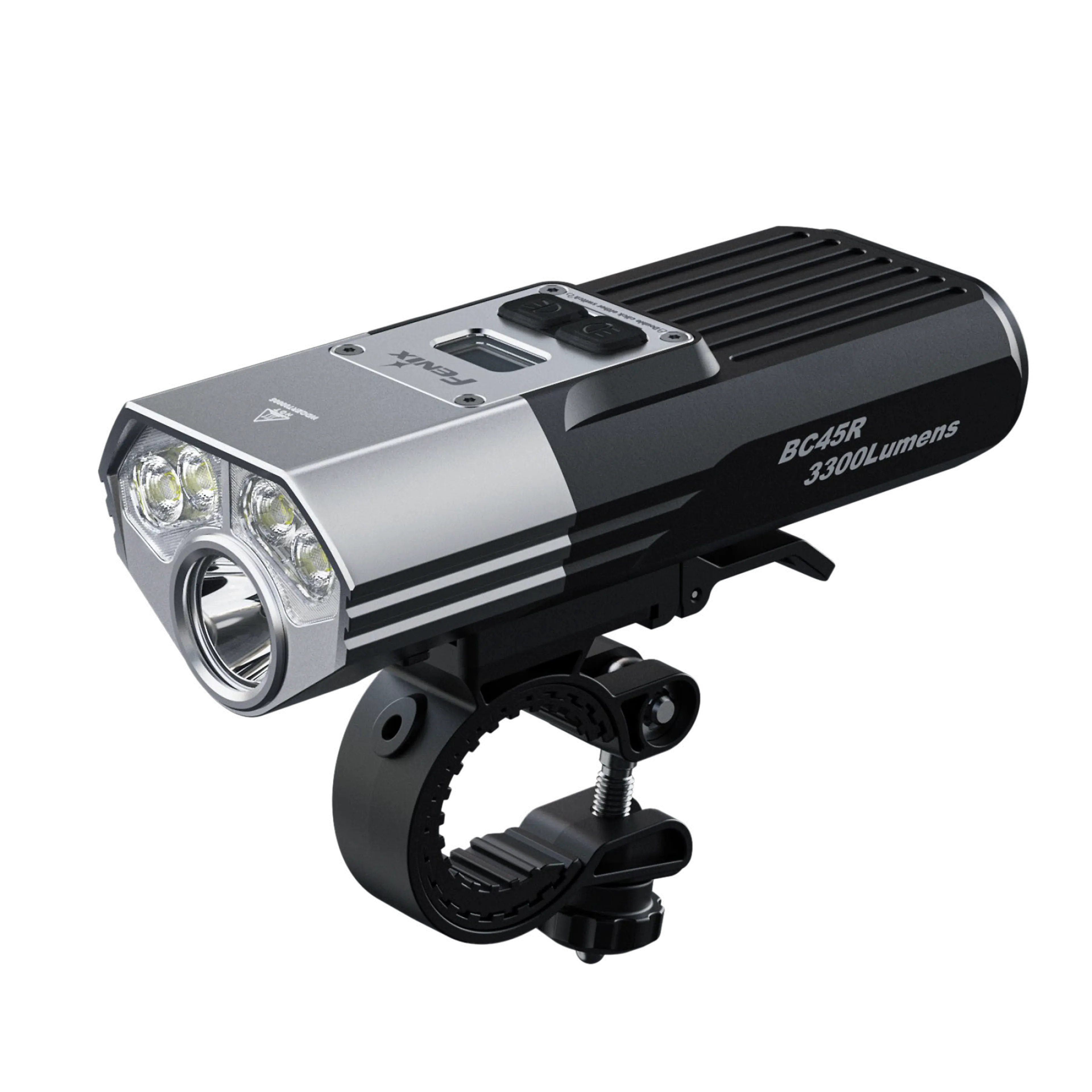 FENIX BC45R LED SYKKELLYKT M.FJERNKONTROLL OG DISPLAY 3300LM