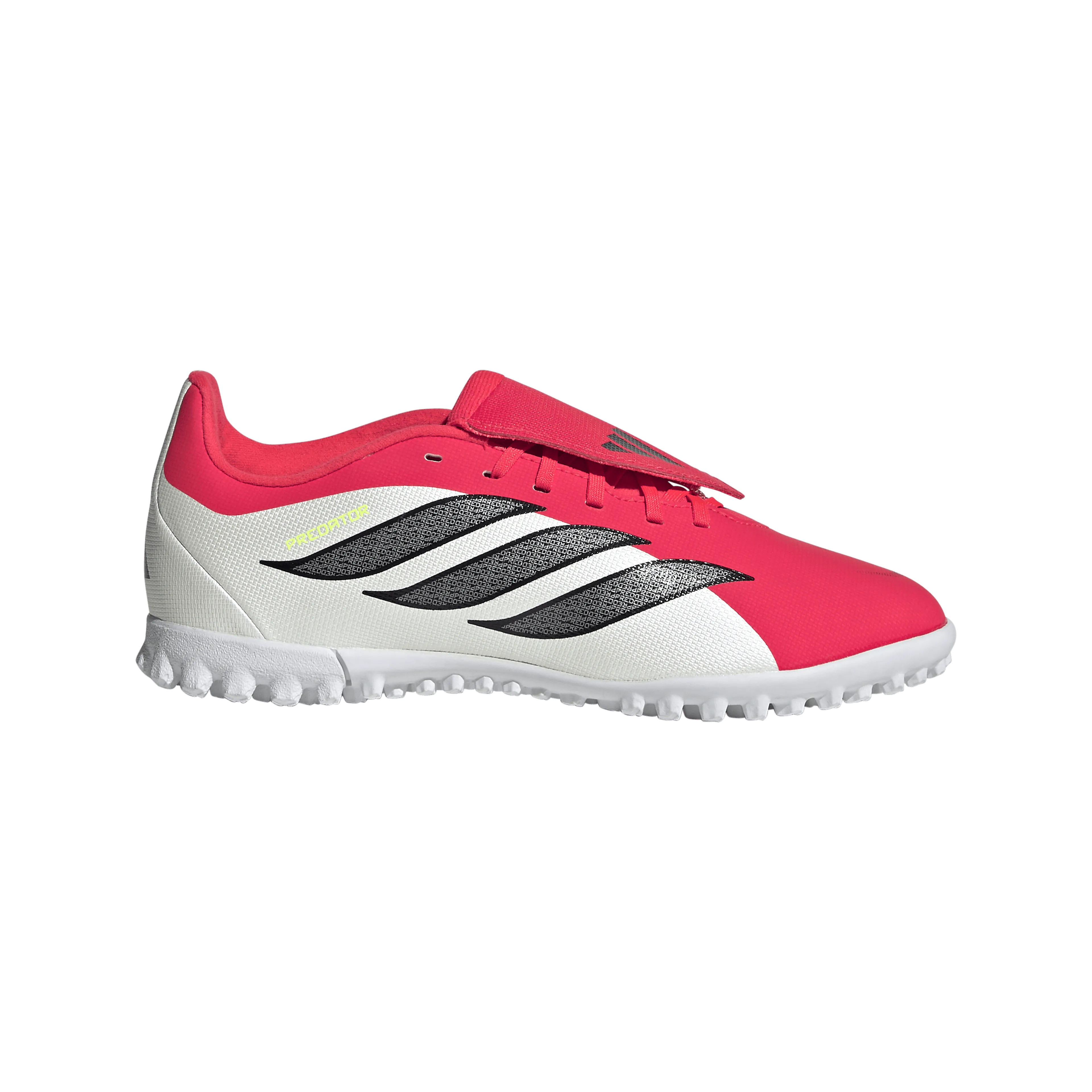 PREDATOR CLUB Fold-Over Tongue Turf Fotballsko Grus/Kunstgress Barn