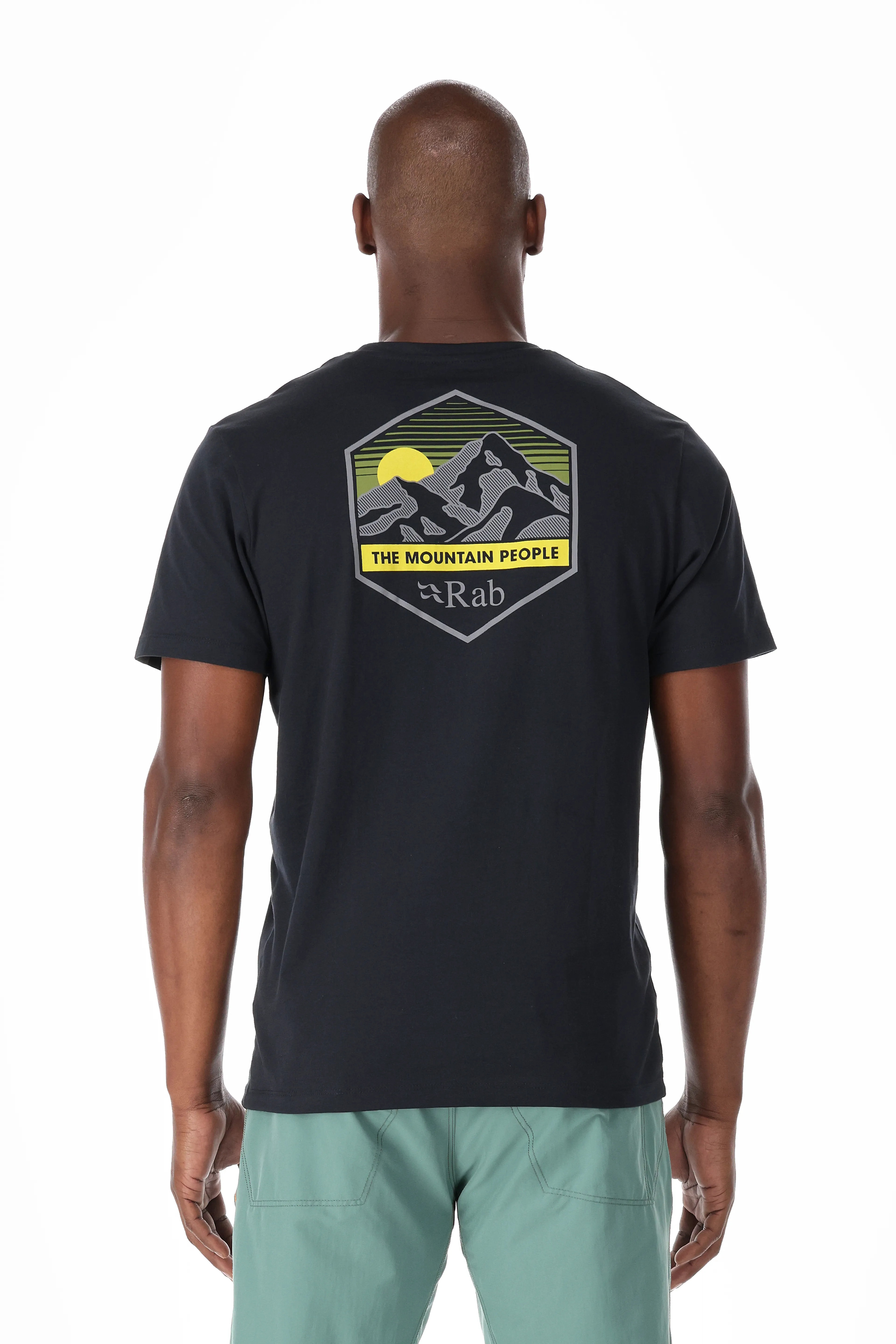 Stance Mountain Peak t-skjorte herre Stance Mountain Peak t-skjorte herre