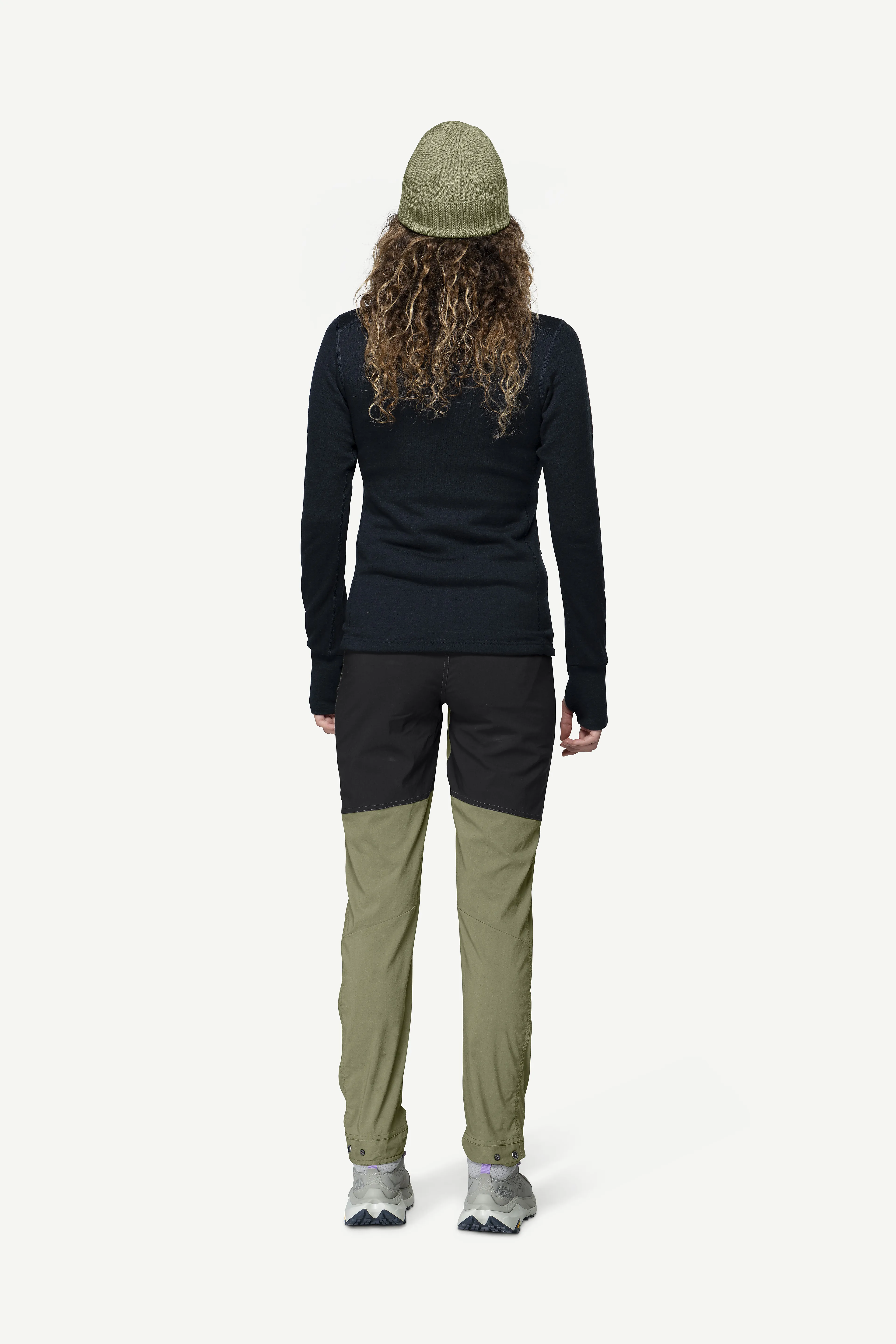 EGGA GRID MERINO JKT WMN